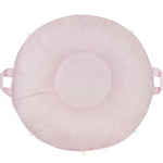 Goosewaddle® | Newborn Baby Blankets Toys Teethers Bibs & More Estelle Pink Floor Cushion with Comfortable Support for Kids Playtime - Baby & Toddler > Baby Toys & Activity Equipment > Play Mats & Gyms > Play Mats Round Floor Cushion