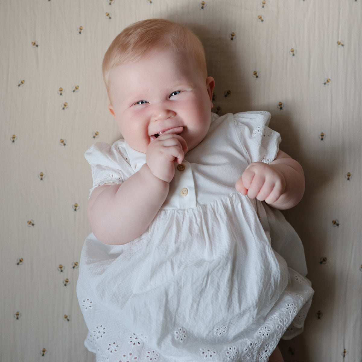 Extra Soft Muslin Crib Sheet by Mushie