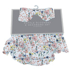 Newcastle Classics Everetts Place Organic Bamboo Bloomers and Headband Set for Infants - 