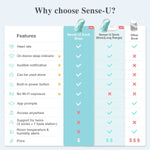 Sense - U Everetts Place Smart Sock Shoe with Adaptive Comfort Technology for All - Day Wear - 