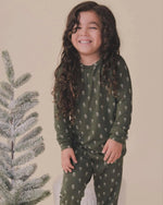 Little Joy Co. Evergreen Dreams 2 Piece Bamboo Pajamas 0 - 3 to 6 - 12 Months - Everetts Place Boutique - 