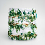 Nature: Essentials Pocket Cloth Diaper with Athletic Wicking Jersey, Grows with your Baby - Everetts Place Boutique - Pocket Diaper