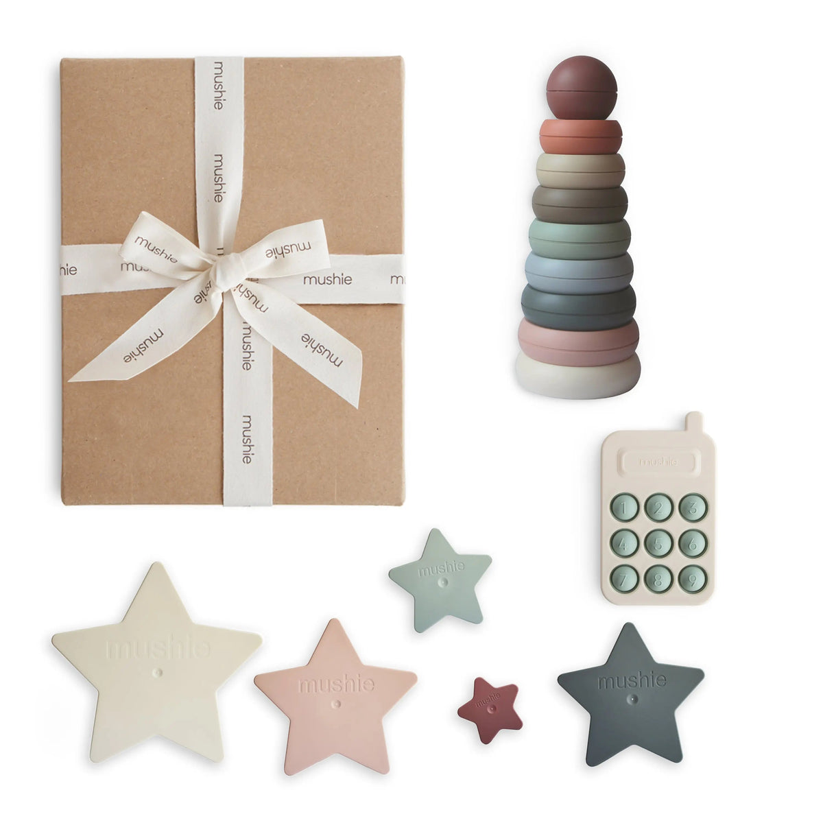 Mushie Everyday Play Gift Set | $48 Value - 