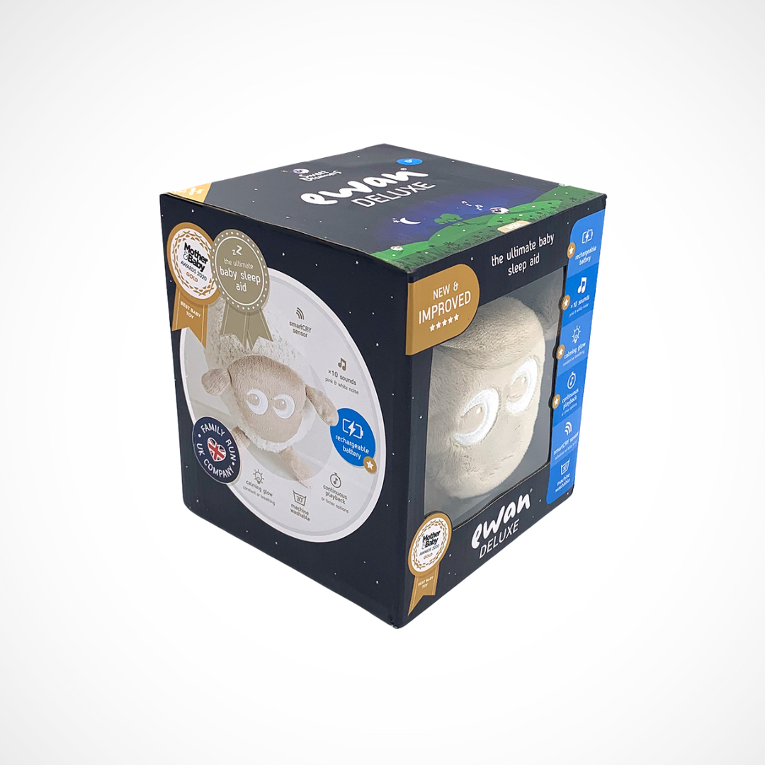 ewan the Sleep Sheep Deluxe | Rechargeable Baby Sleep Aid by Kolorful