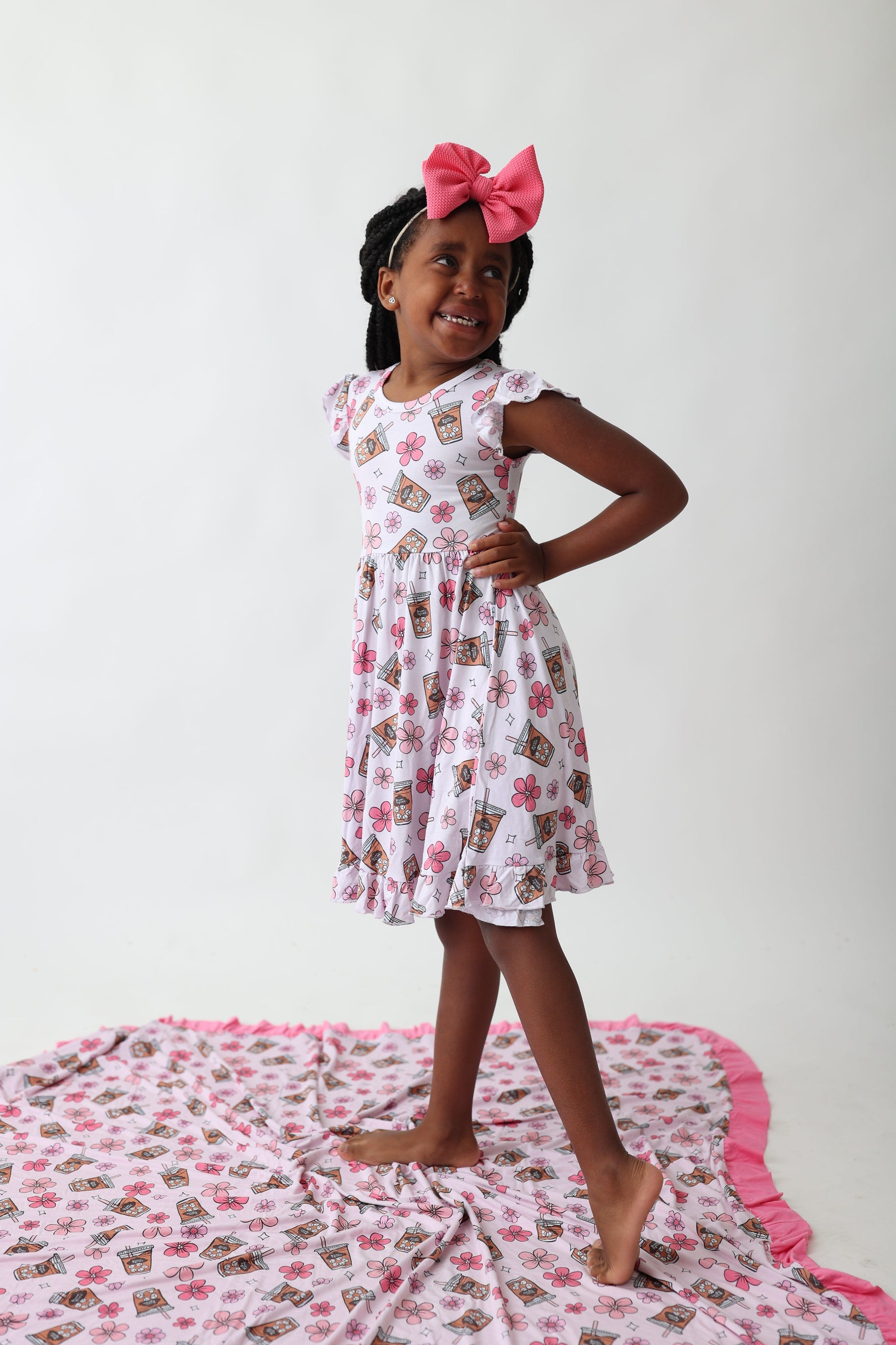 DREAM BIG LITTLE CO EXCLUSIVE A CUP OF DREAMS DREAM RUFFLE DRESSEveretts Place