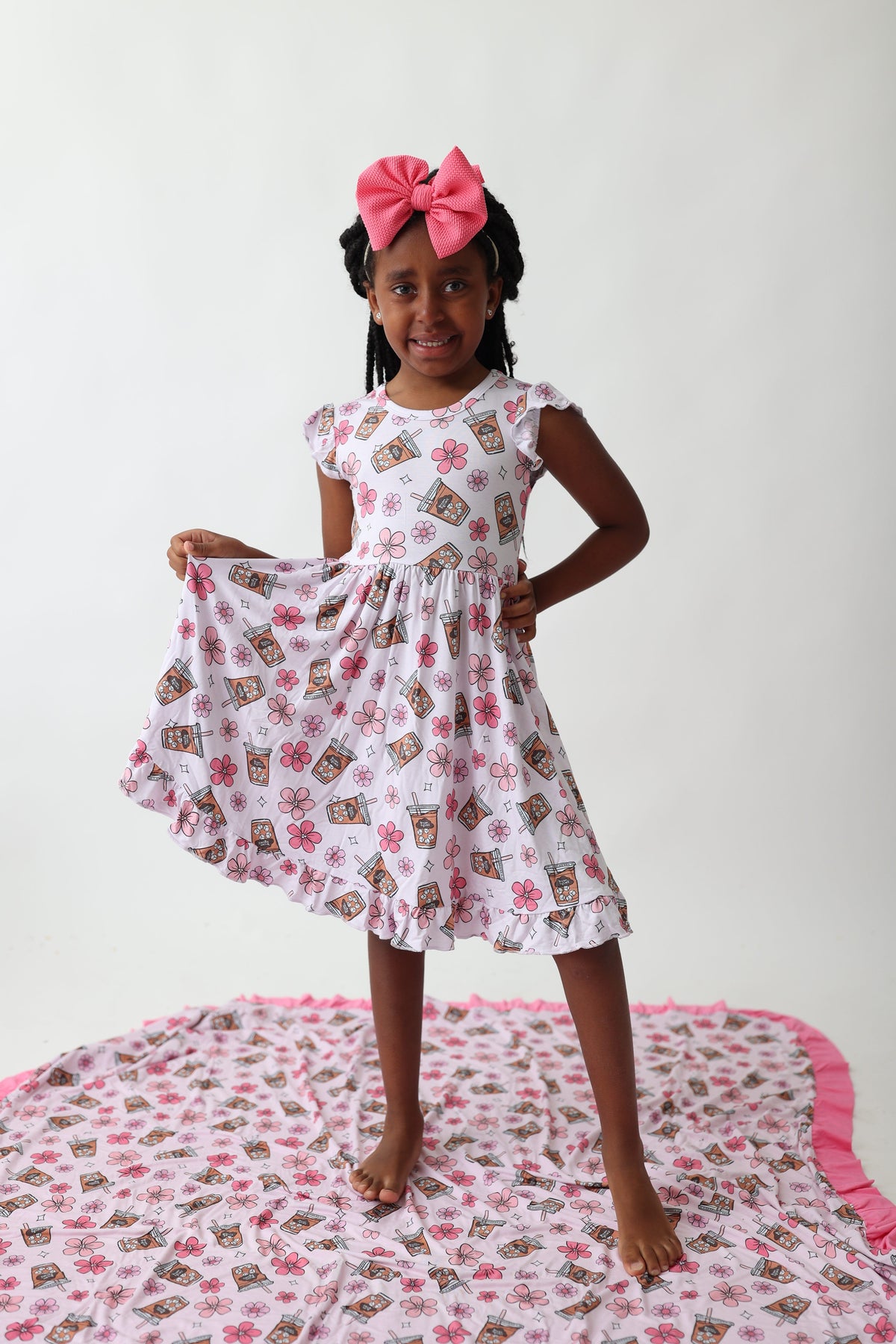 DREAM BIG LITTLE CO EXCLUSIVE A CUP OF DREAMS DREAM RUFFLE DRESSEveretts Place