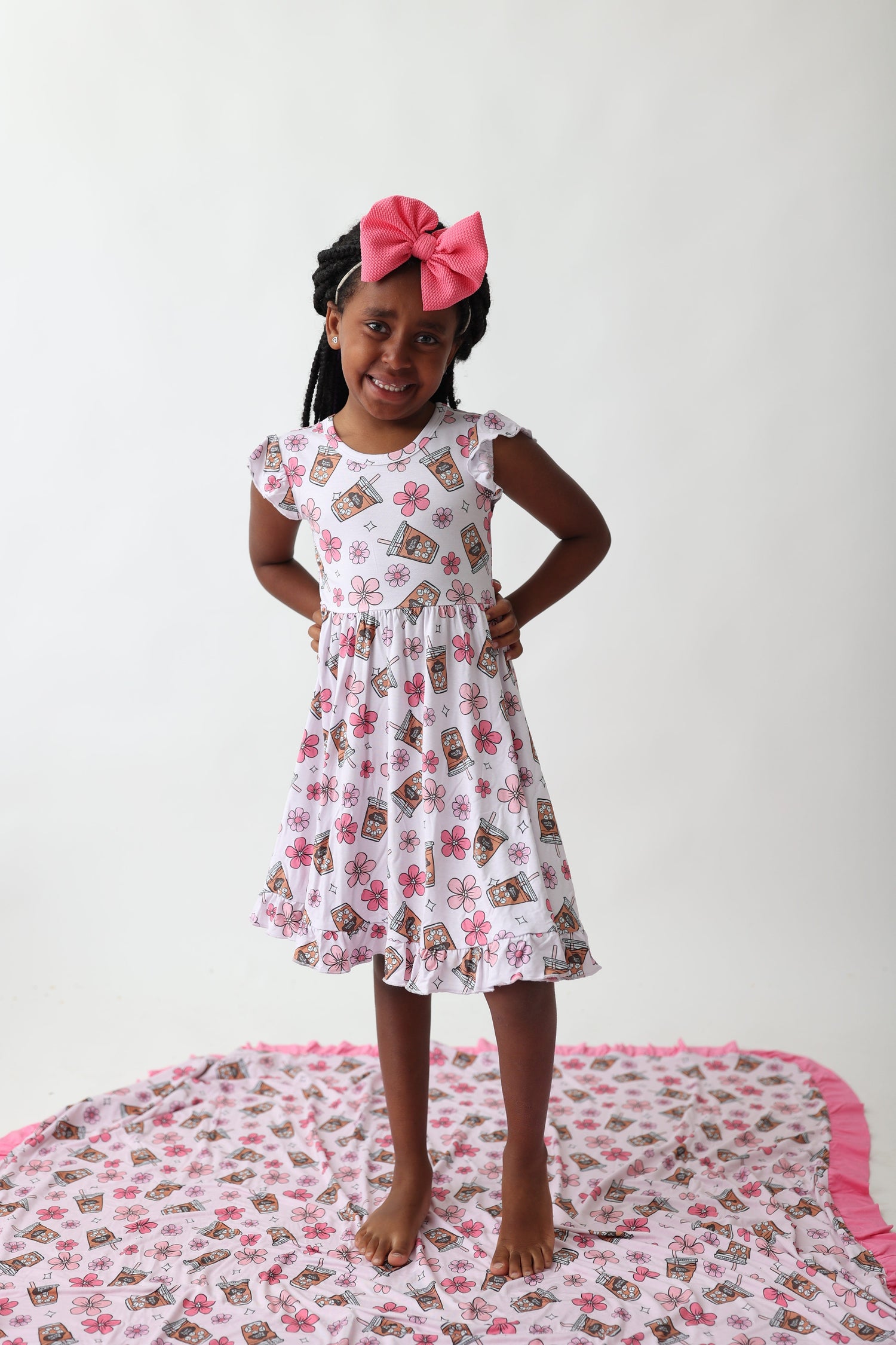 DREAM BIG LITTLE CO EXCLUSIVE A CUP OF DREAMS DREAM RUFFLE DRESSEveretts Place
