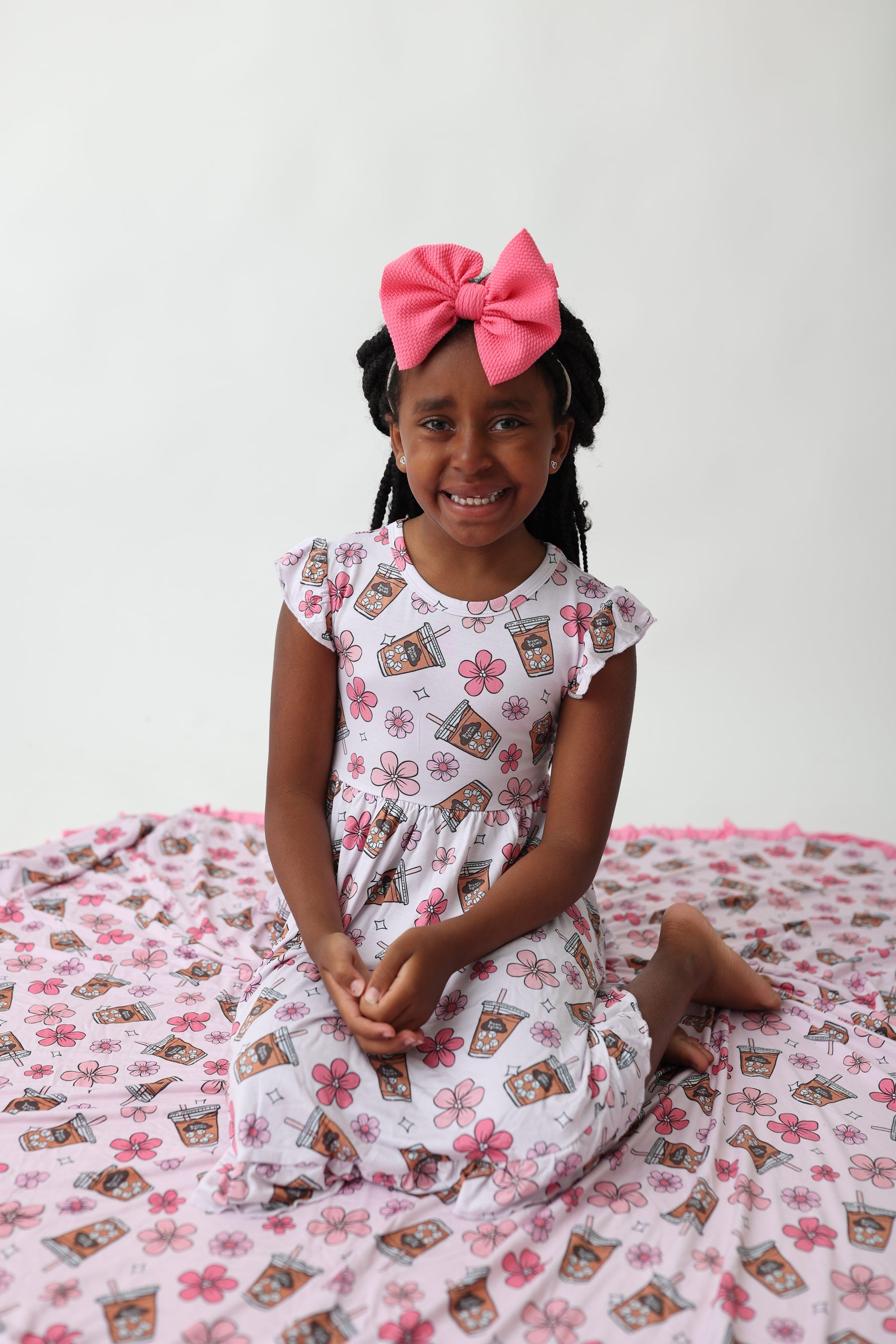 DREAM BIG LITTLE CO EXCLUSIVE A CUP OF DREAMS DREAM RUFFLE DRESSEveretts Place