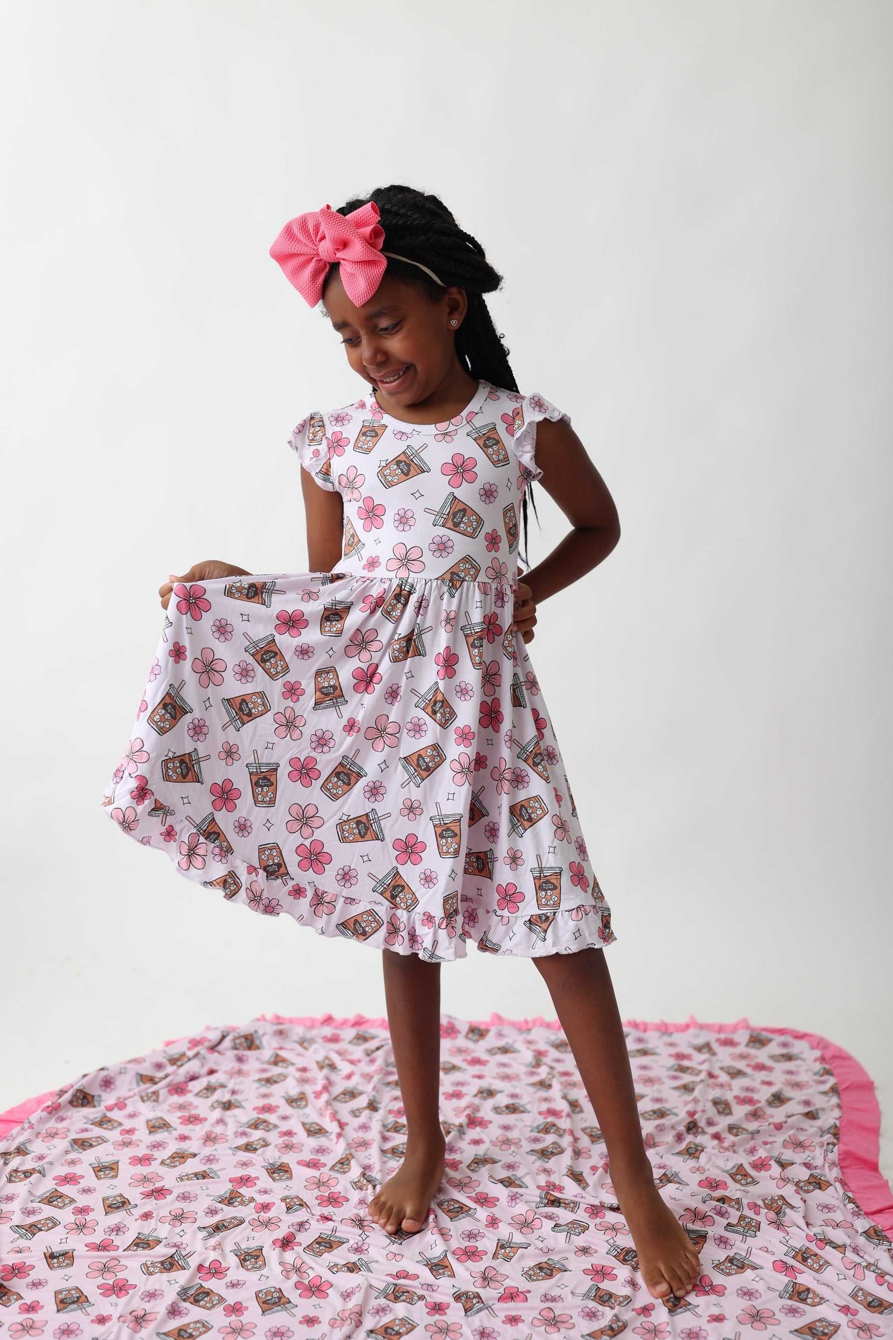 DREAM BIG LITTLE CO EXCLUSIVE A CUP OF DREAMS DREAM RUFFLE DRESSEveretts Place