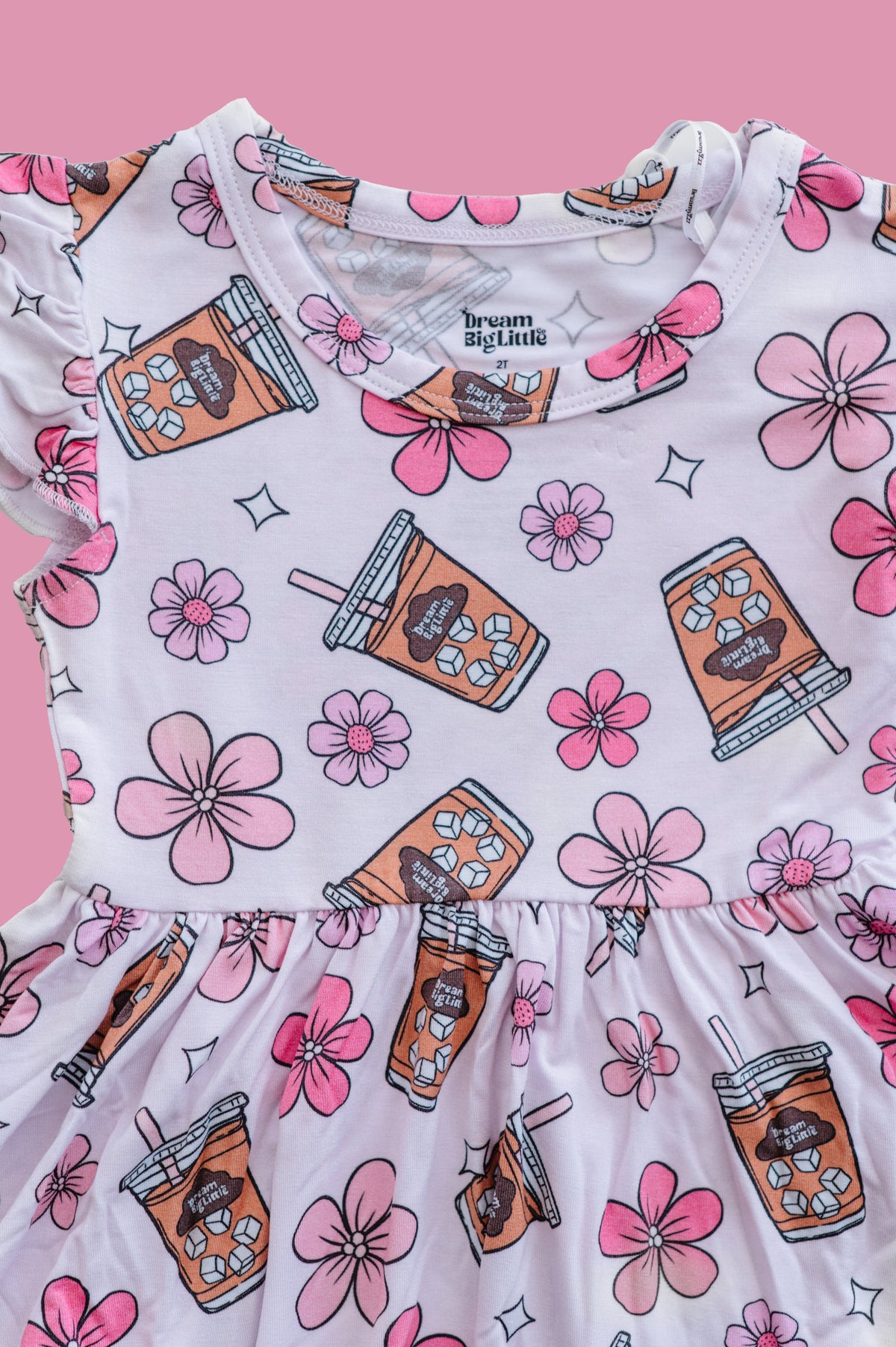 DREAM BIG LITTLE CO EXCLUSIVE A CUP OF DREAMS DREAM RUFFLE DRESSEveretts Place