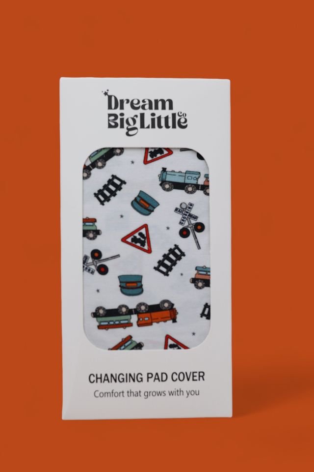 DREAM BIG LITTLE CO EXCLUSIVE ALL ABOARD DREAM CHANGING PAD COVEREveretts Place