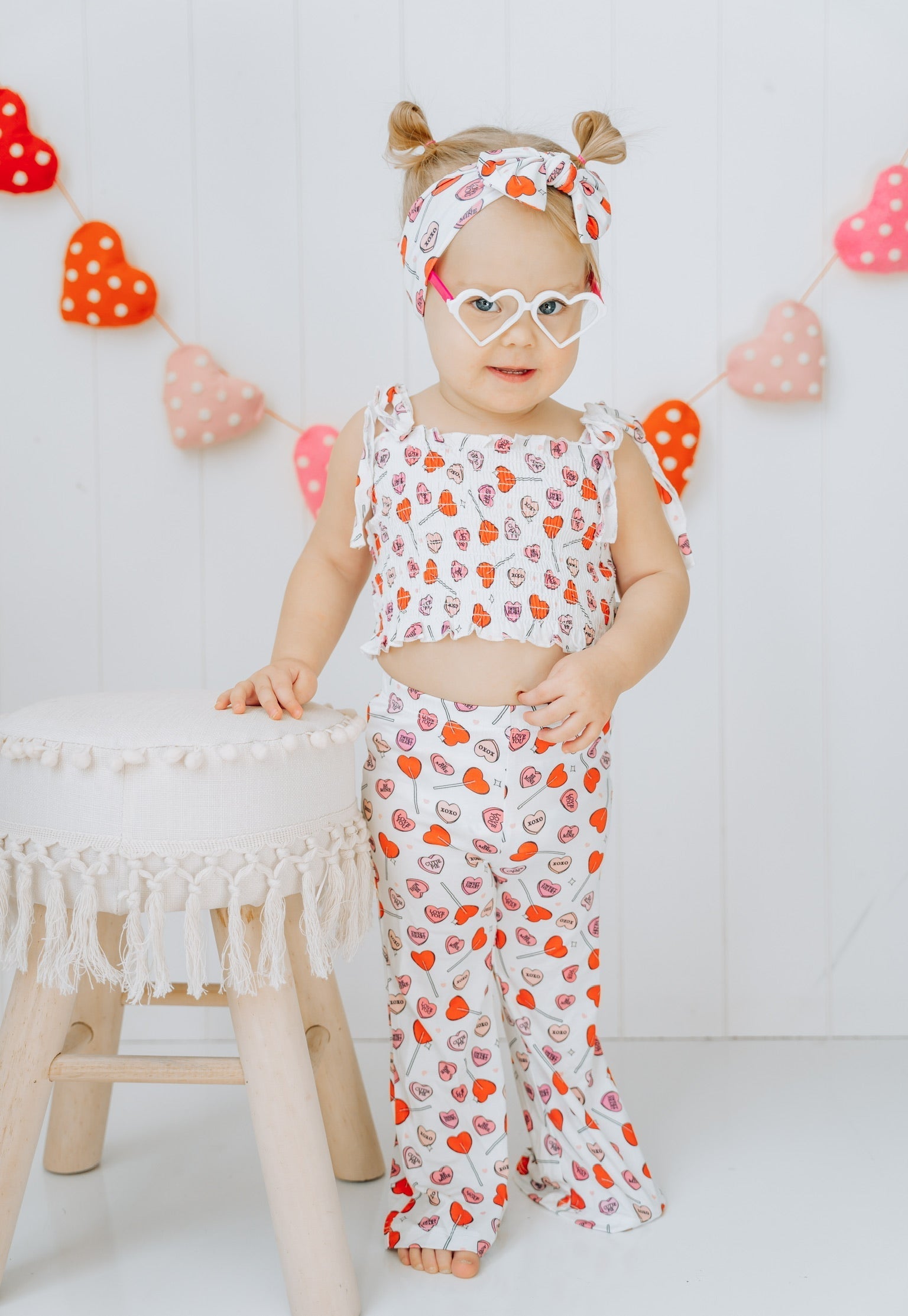 DREAM BIG LITTLE CO EXCLUSIVE BE MINE DREAM SMOCKED FLARE SETEveretts Place