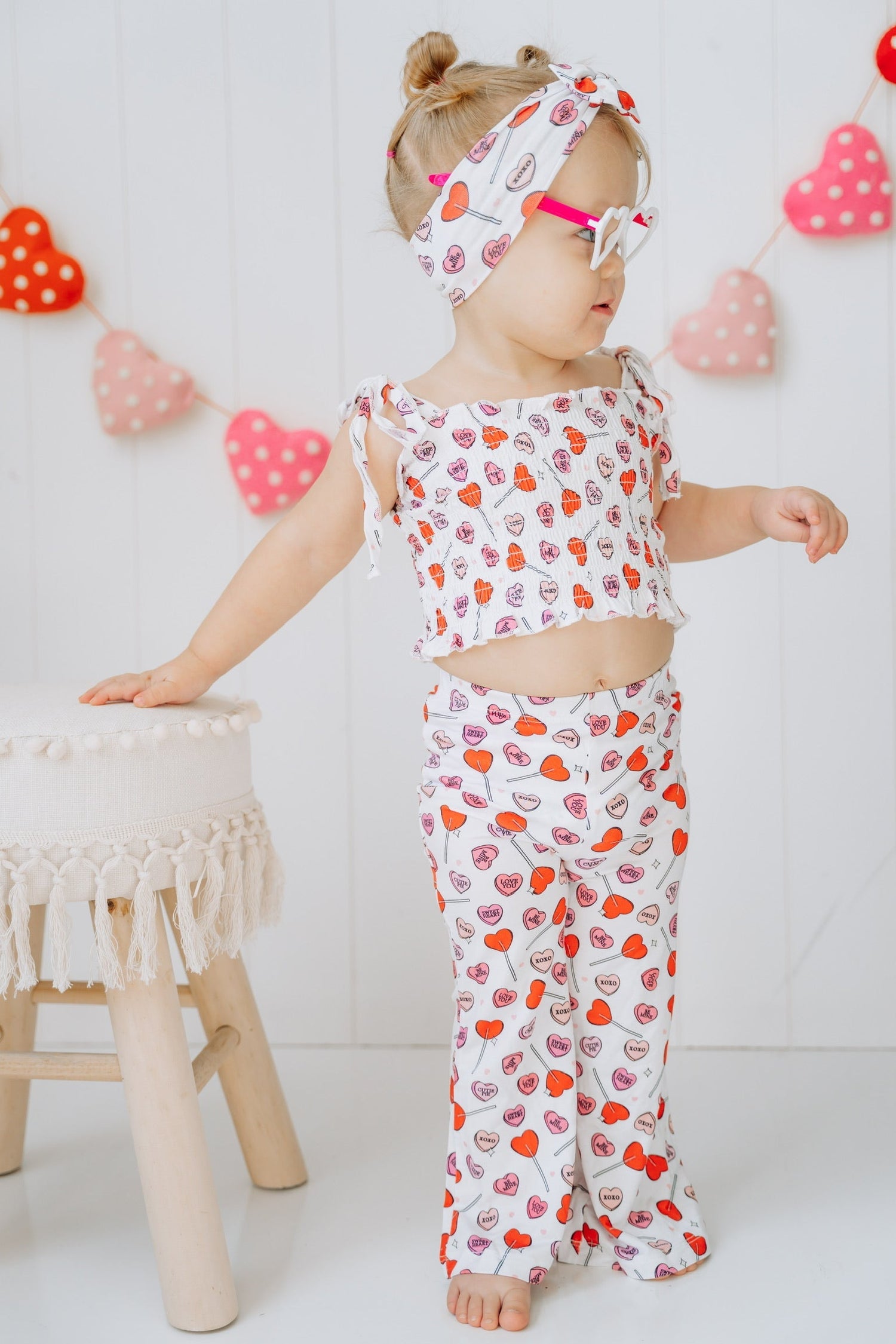 DREAM BIG LITTLE CO EXCLUSIVE BE MINE DREAM SMOCKED FLARE SETEveretts Place