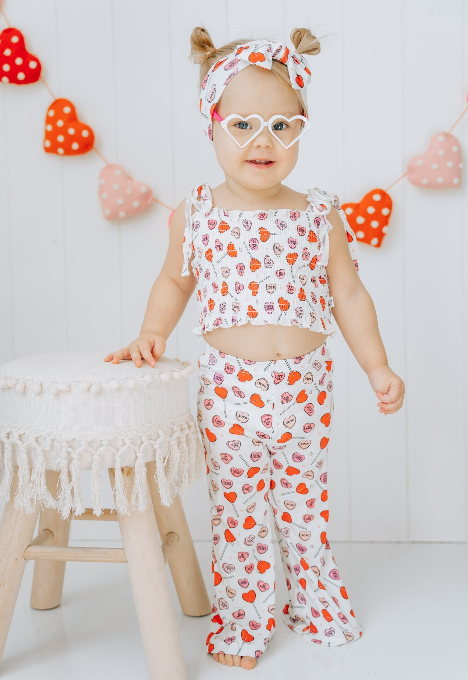 DREAM BIG LITTLE CO EXCLUSIVE BE MINE DREAM SMOCKED FLARE SETEveretts Place