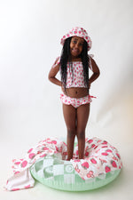DREAM BIG LITTLE CO EXCLUSIVE BERRY BROOKLYN DREAM SMOCKED TANKINI TWO PIECE SWIM SUITEveretts Place