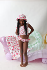 DREAM BIG LITTLE CO EXCLUSIVE BERRY BROOKLYN DREAM SMOCKED TANKINI TWO PIECE SWIM SUITEveretts Place