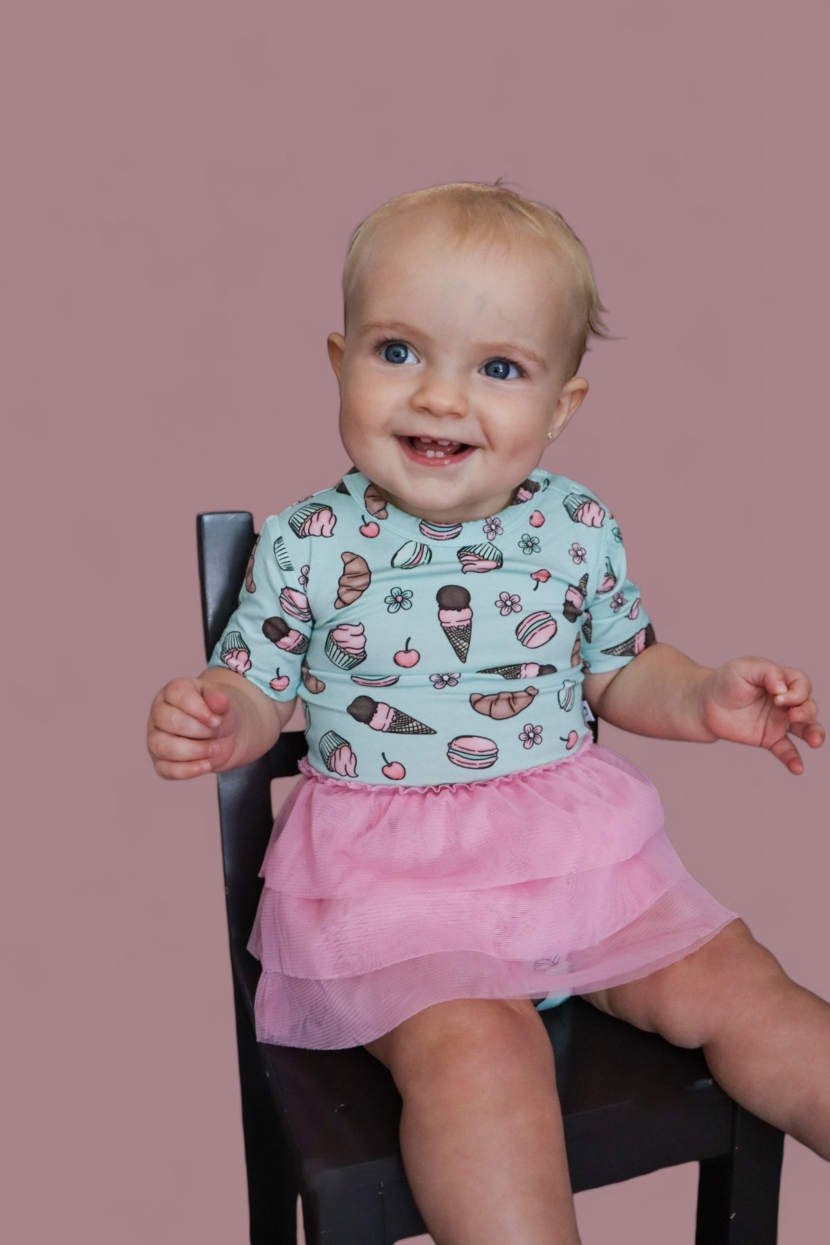 DREAM BIG LITTLE CO EXCLUSIVE BERRY CUTE BAKERY DREAM TUTU BODYSUIT DRESSEveretts Place