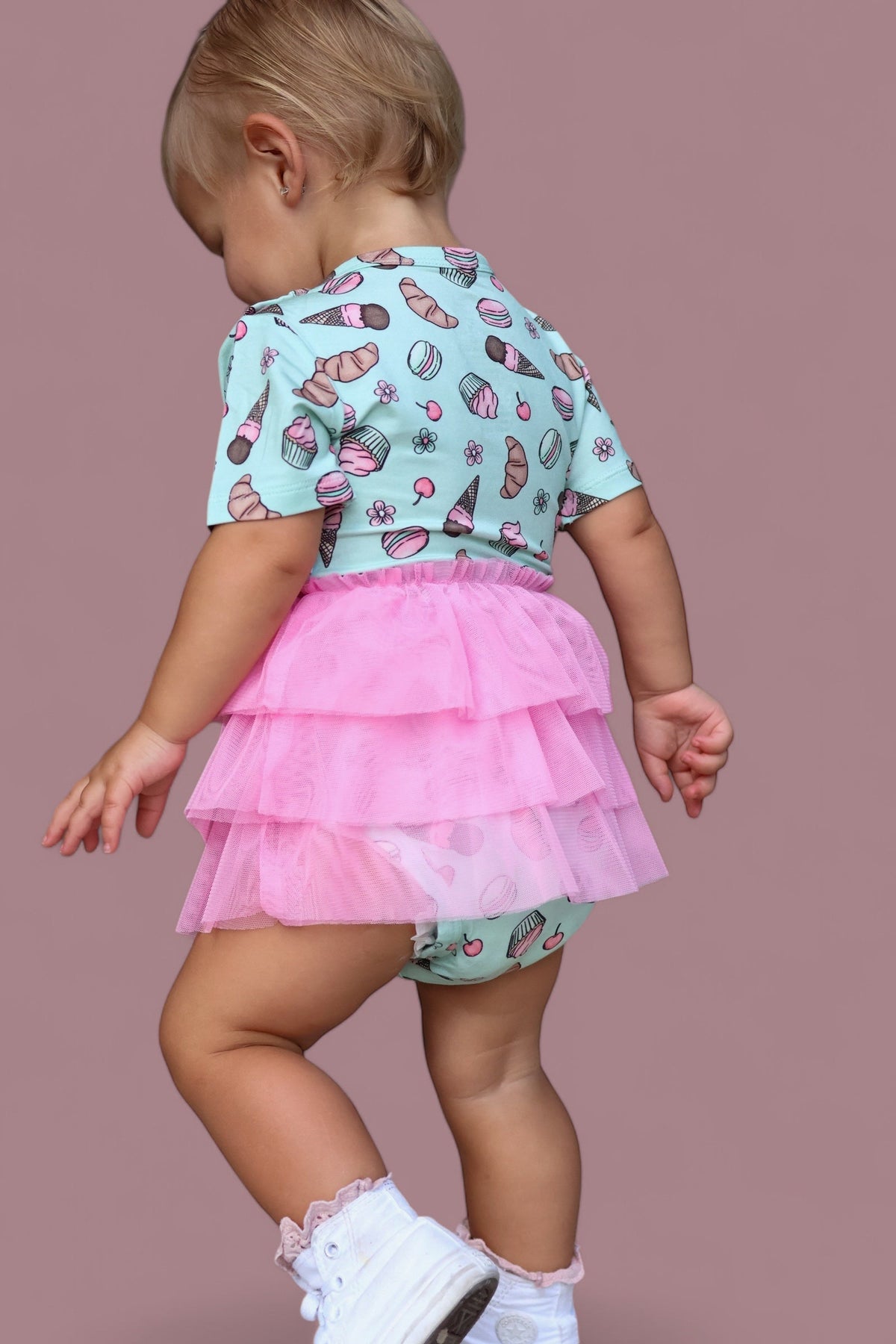 DREAM BIG LITTLE CO EXCLUSIVE BERRY CUTE BAKERY DREAM TUTU BODYSUIT DRESSEveretts Place