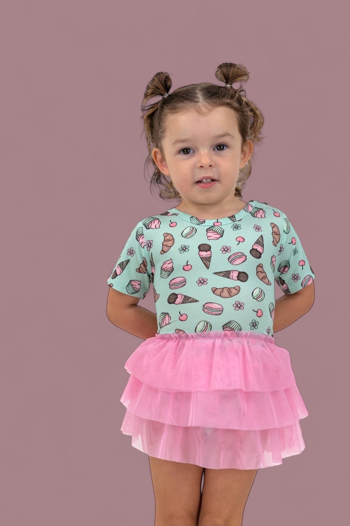 DREAM BIG LITTLE CO EXCLUSIVE BERRY CUTE BAKERY DREAM TUTU BODYSUIT DRESSEveretts Place