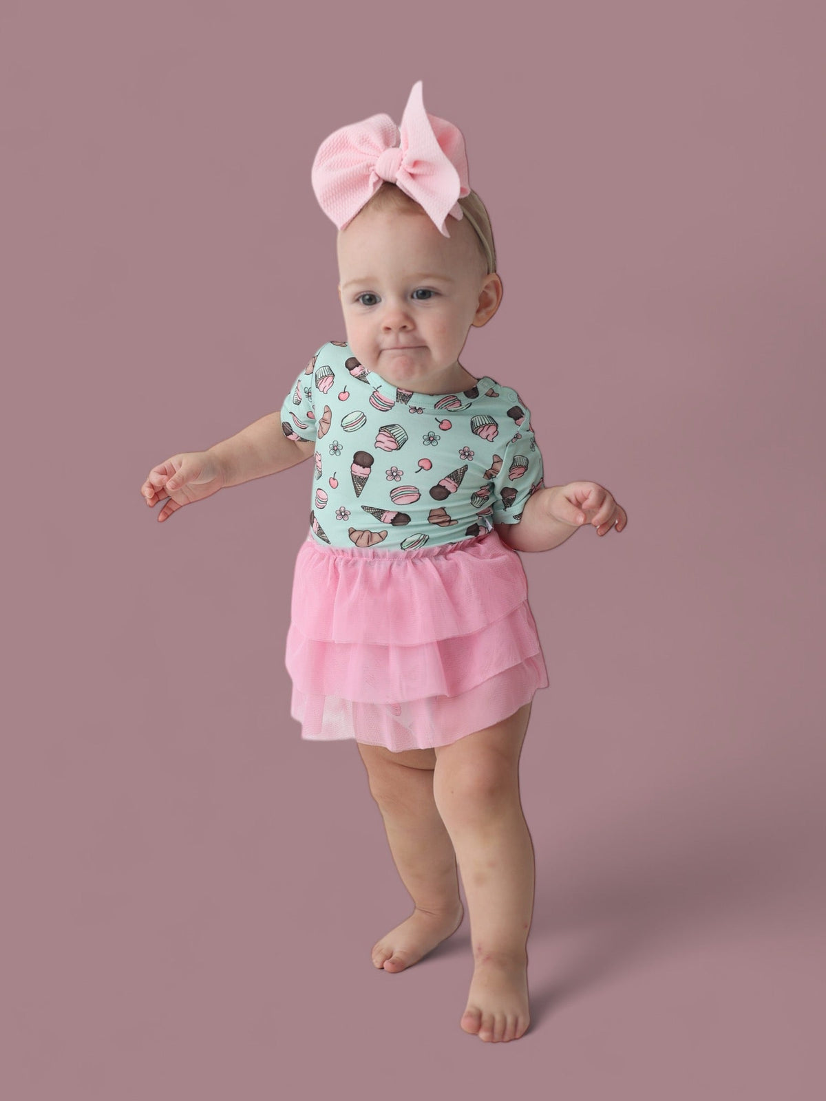 DREAM BIG LITTLE CO EXCLUSIVE BERRY CUTE BAKERY DREAM TUTU BODYSUIT DRESSEveretts Place