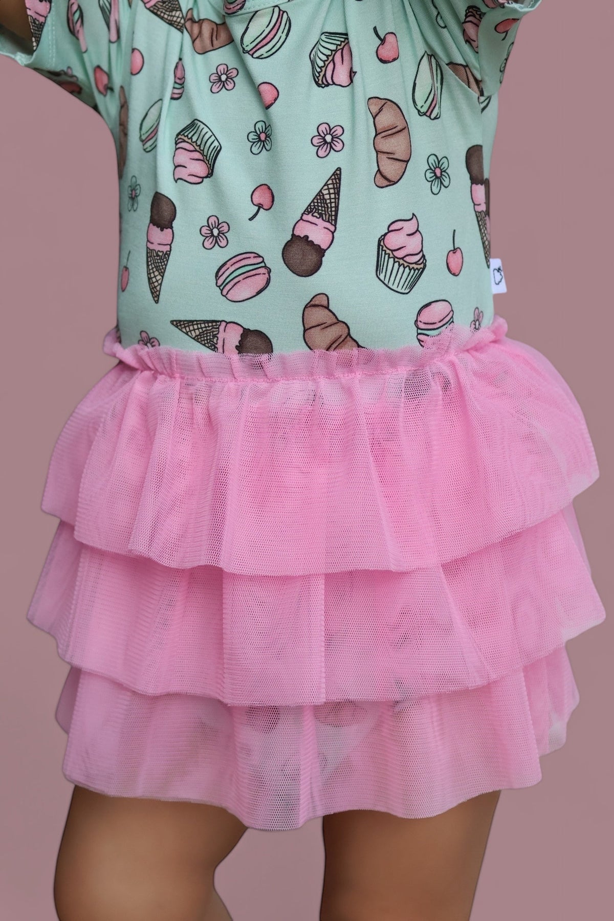 DREAM BIG LITTLE CO EXCLUSIVE BERRY CUTE BAKERY DREAM TUTU BODYSUIT DRESSEveretts Place