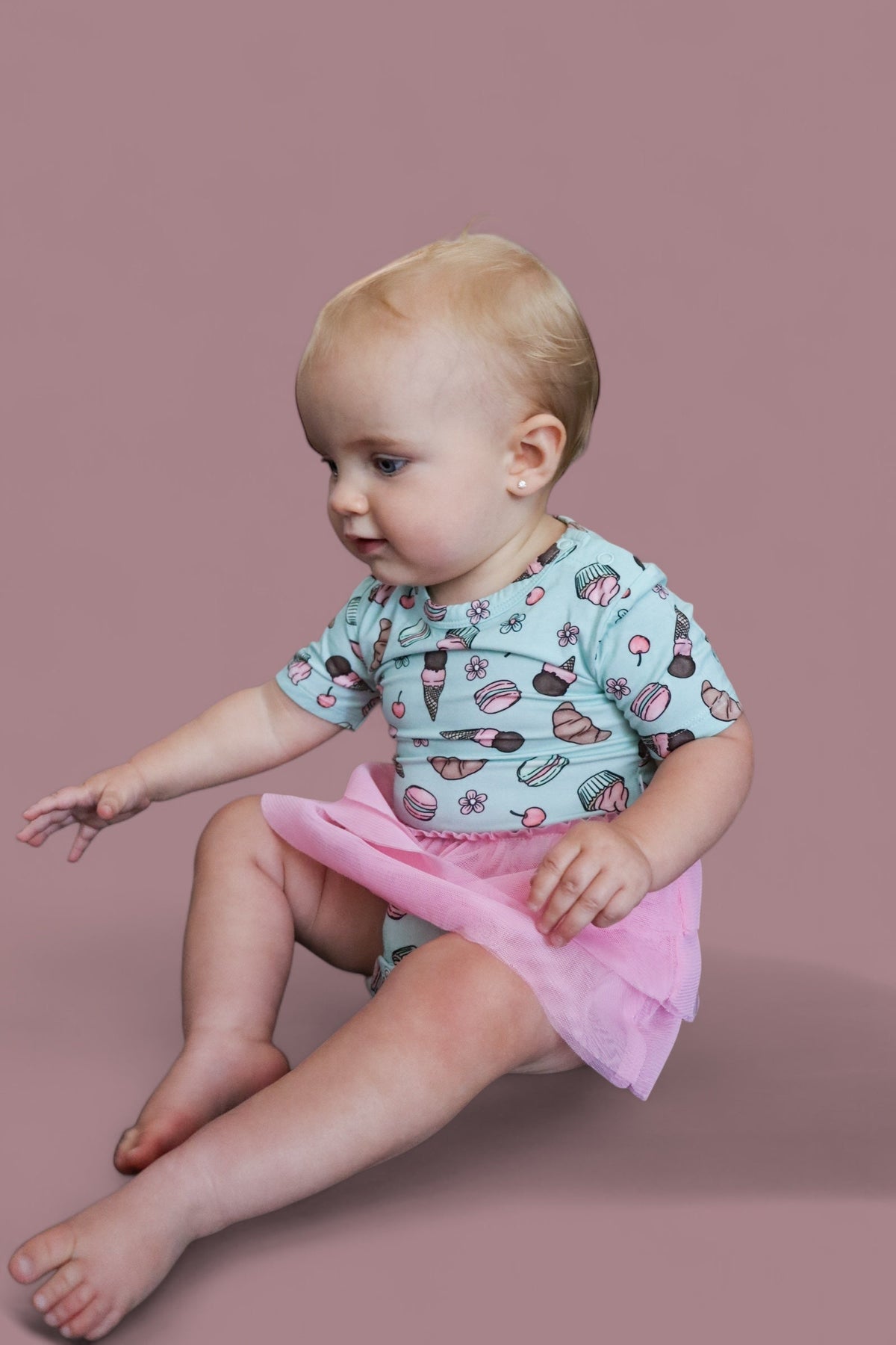 DREAM BIG LITTLE CO EXCLUSIVE BERRY CUTE BAKERY DREAM TUTU BODYSUIT DRESSEveretts Place