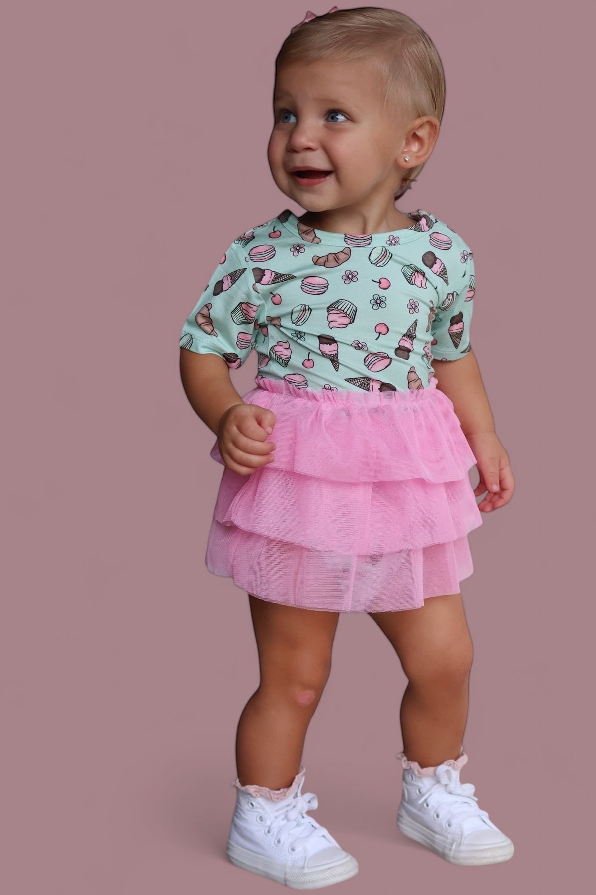 DREAM BIG LITTLE CO EXCLUSIVE BERRY CUTE BAKERY DREAM TUTU BODYSUIT DRESSEveretts Place