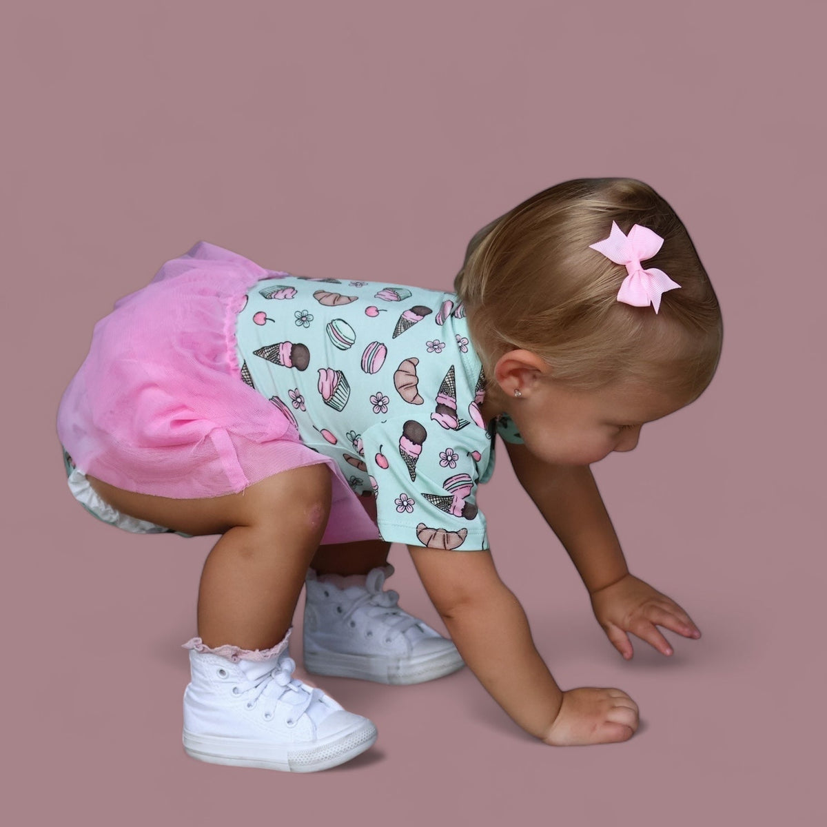 DREAM BIG LITTLE CO EXCLUSIVE BERRY CUTE BAKERY DREAM TUTU BODYSUIT DRESSEveretts Place