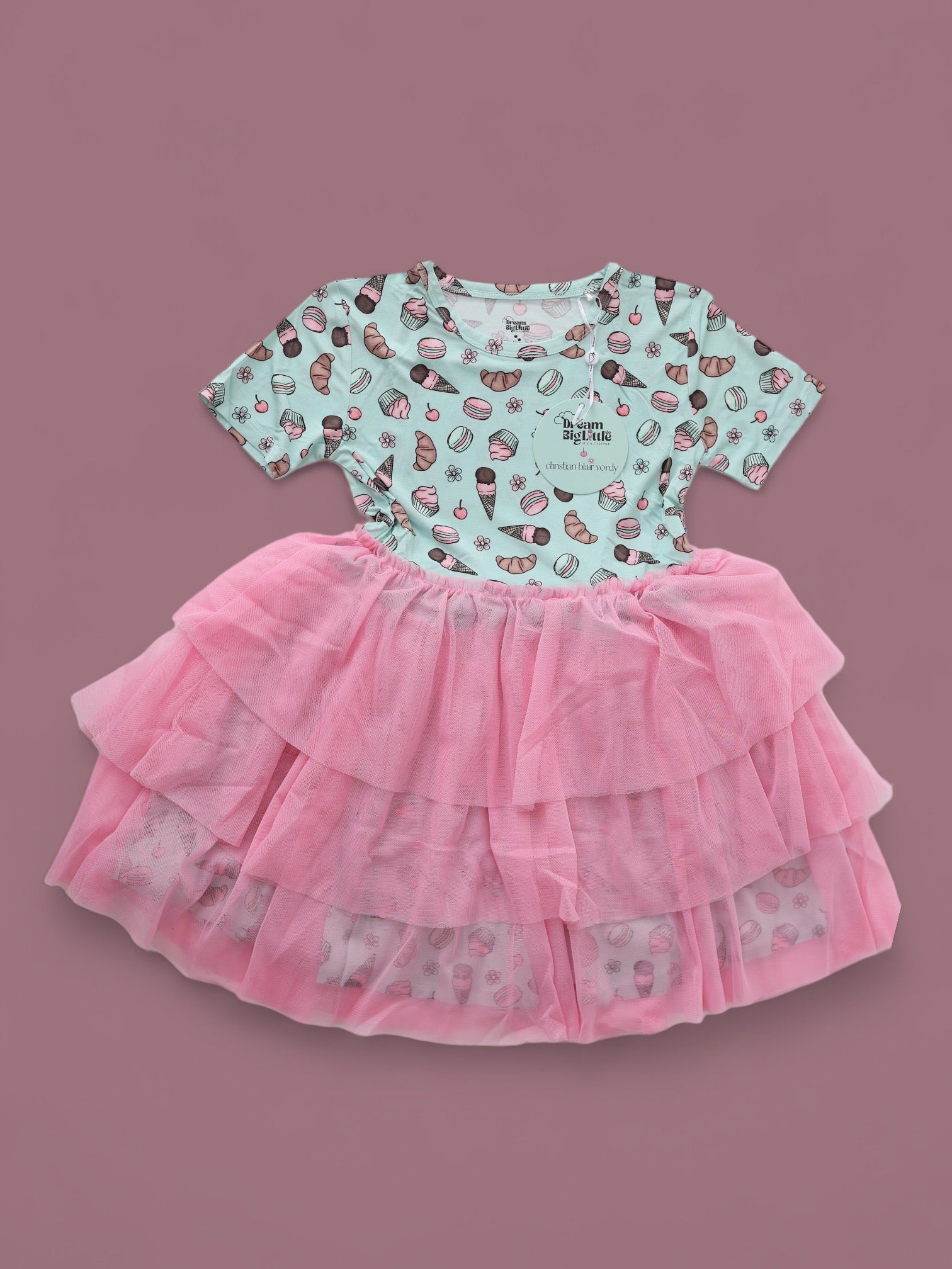 DREAM BIG LITTLE CO EXCLUSIVE BERRY CUTE BAKERY DREAM TUTU DRESSEveretts Place