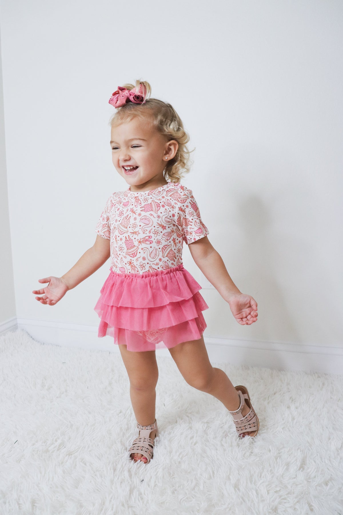 DREAM BIG LITTLE CO EXCLUSIVE DANCING DREAMZ DREAM TUTU BODYSUIT DRESSEveretts Place