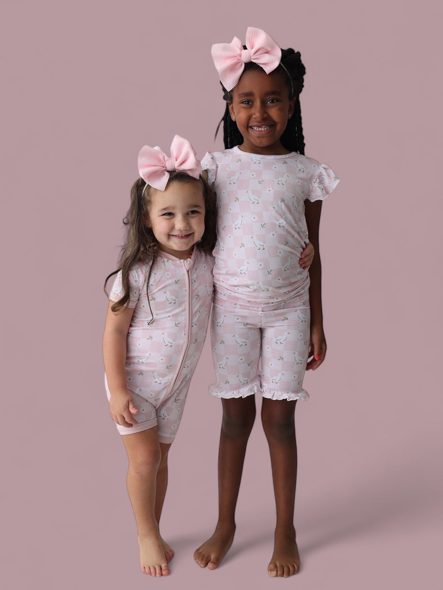 DREAM BIG LITTLE CO EXCLUSIVE DUCKS AND DAISIES DREAM RUFFLE SHORT SETEveretts Place