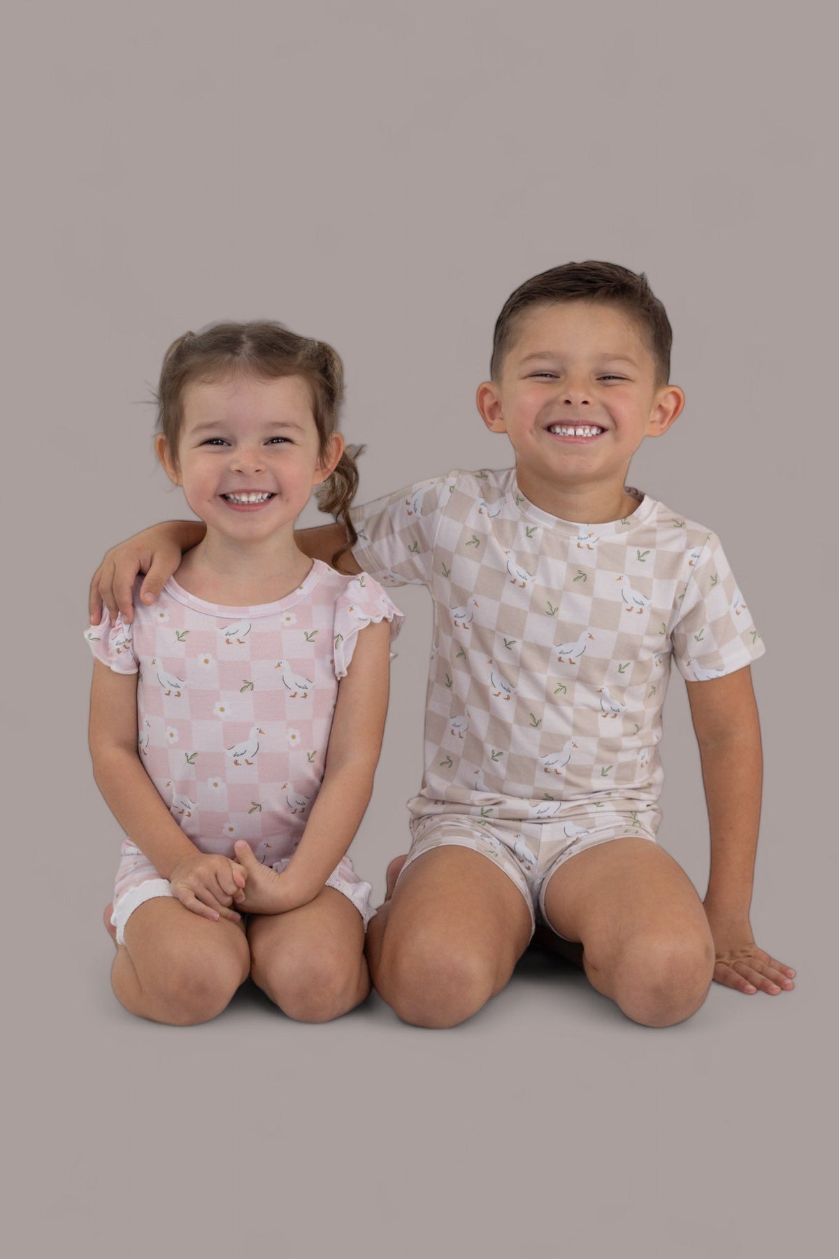 DREAM BIG LITTLE CO EXCLUSIVE DUCKS AND DAISIES DREAM RUFFLE SHORT SETEveretts Place
