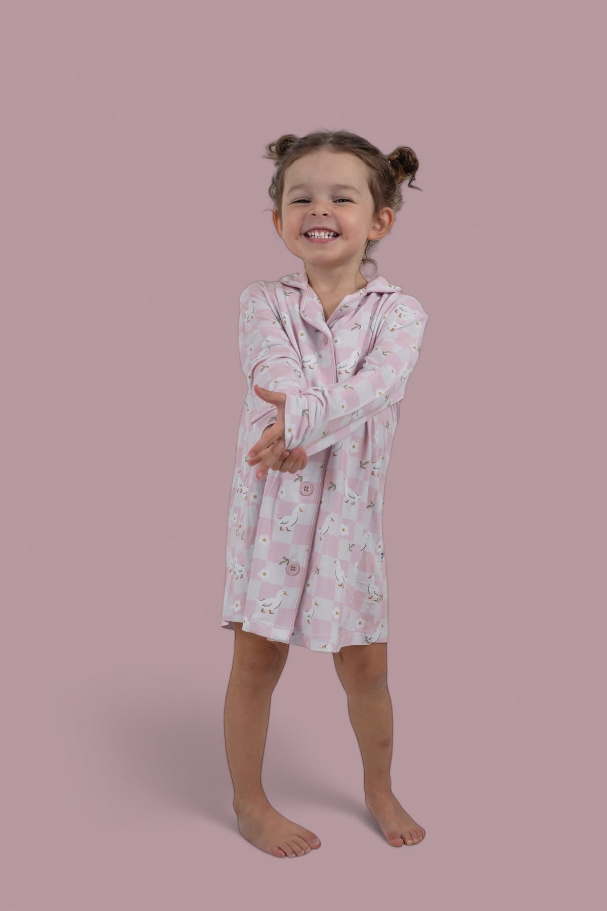 DREAM BIG LITTLE CO EXCLUSIVE DUCKS AND DAISIES GIRL'S DREAM GOWNEveretts Place