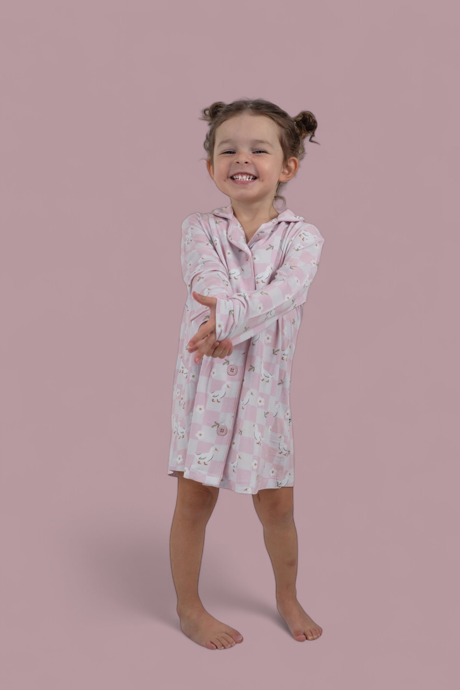 DREAM BIG LITTLE CO EXCLUSIVE DUCKS AND DAISIES GIRL'S DREAM GOWNEveretts Place