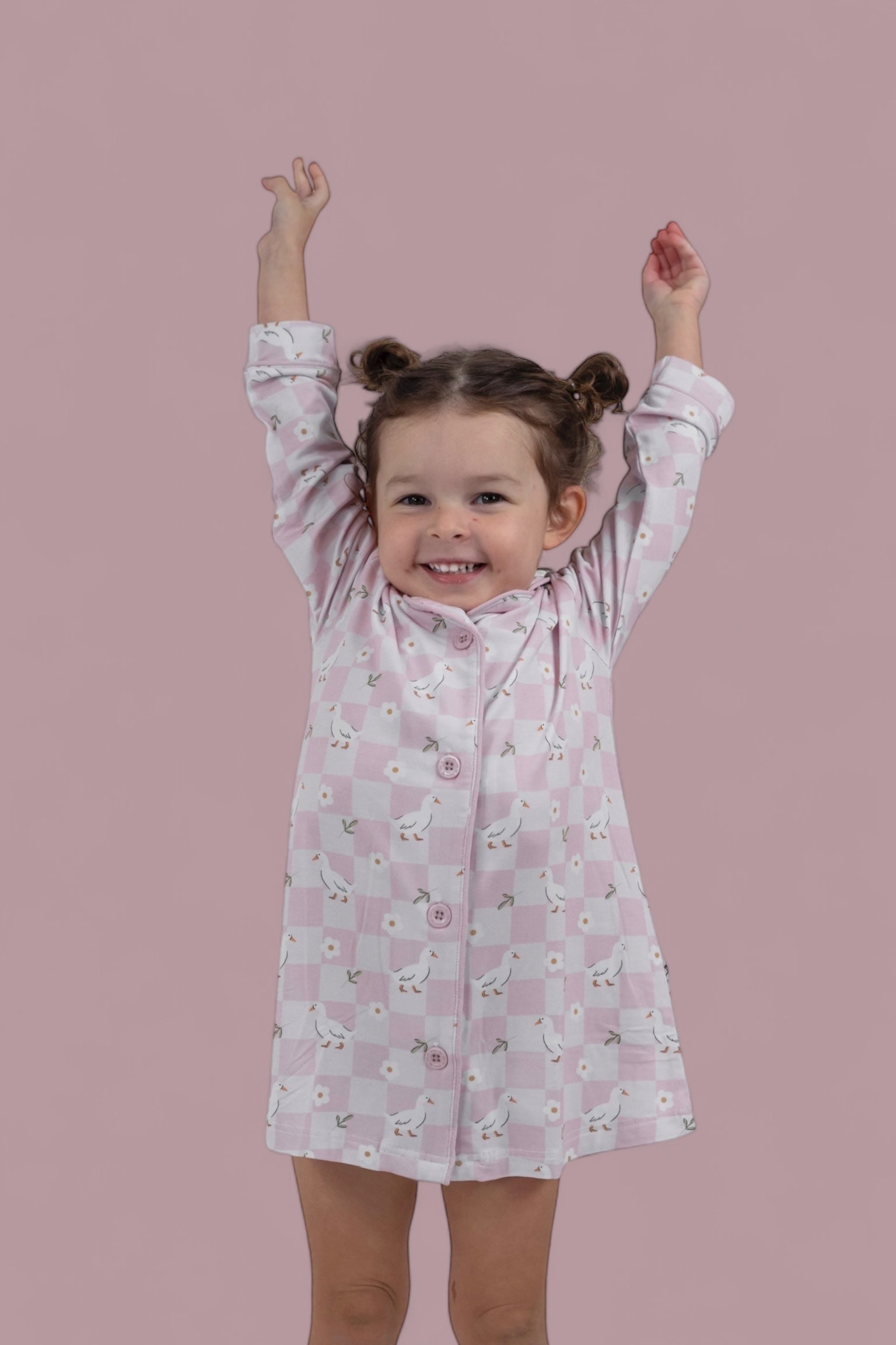 DREAM BIG LITTLE CO EXCLUSIVE DUCKS AND DAISIES GIRL'S DREAM GOWNEveretts Place