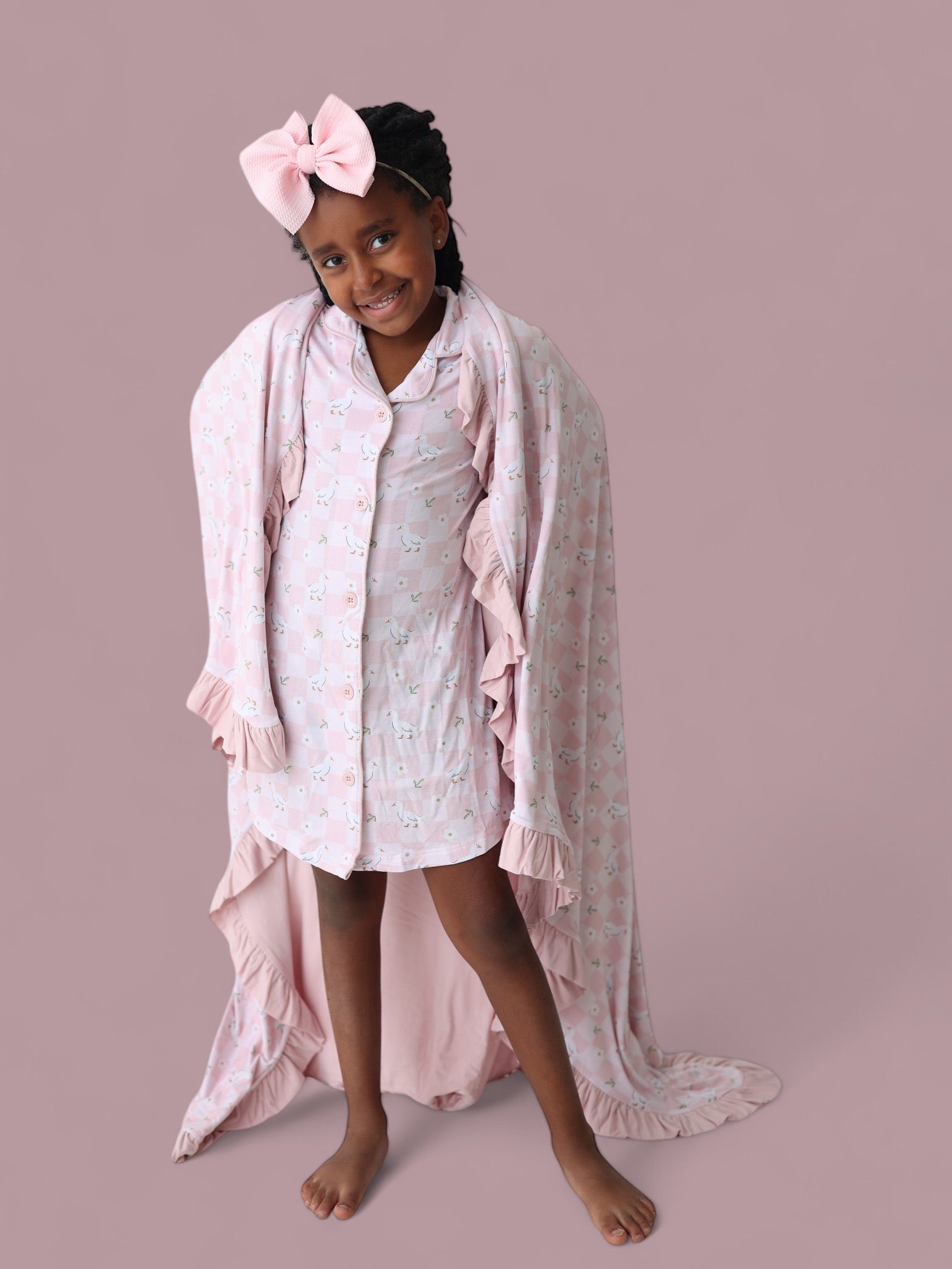DREAM BIG LITTLE CO EXCLUSIVE DUCKS AND DAISIES GIRL'S DREAM GOWNEveretts Place