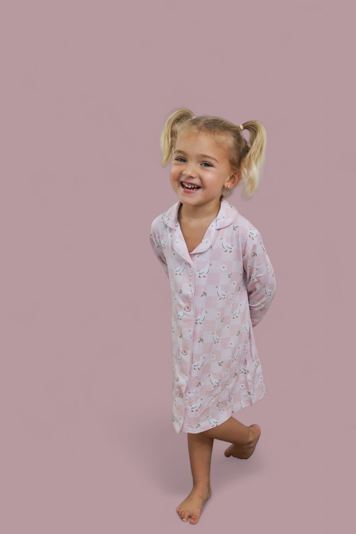 DREAM BIG LITTLE CO EXCLUSIVE DUCKS AND DAISIES GIRL'S DREAM GOWNEveretts Place