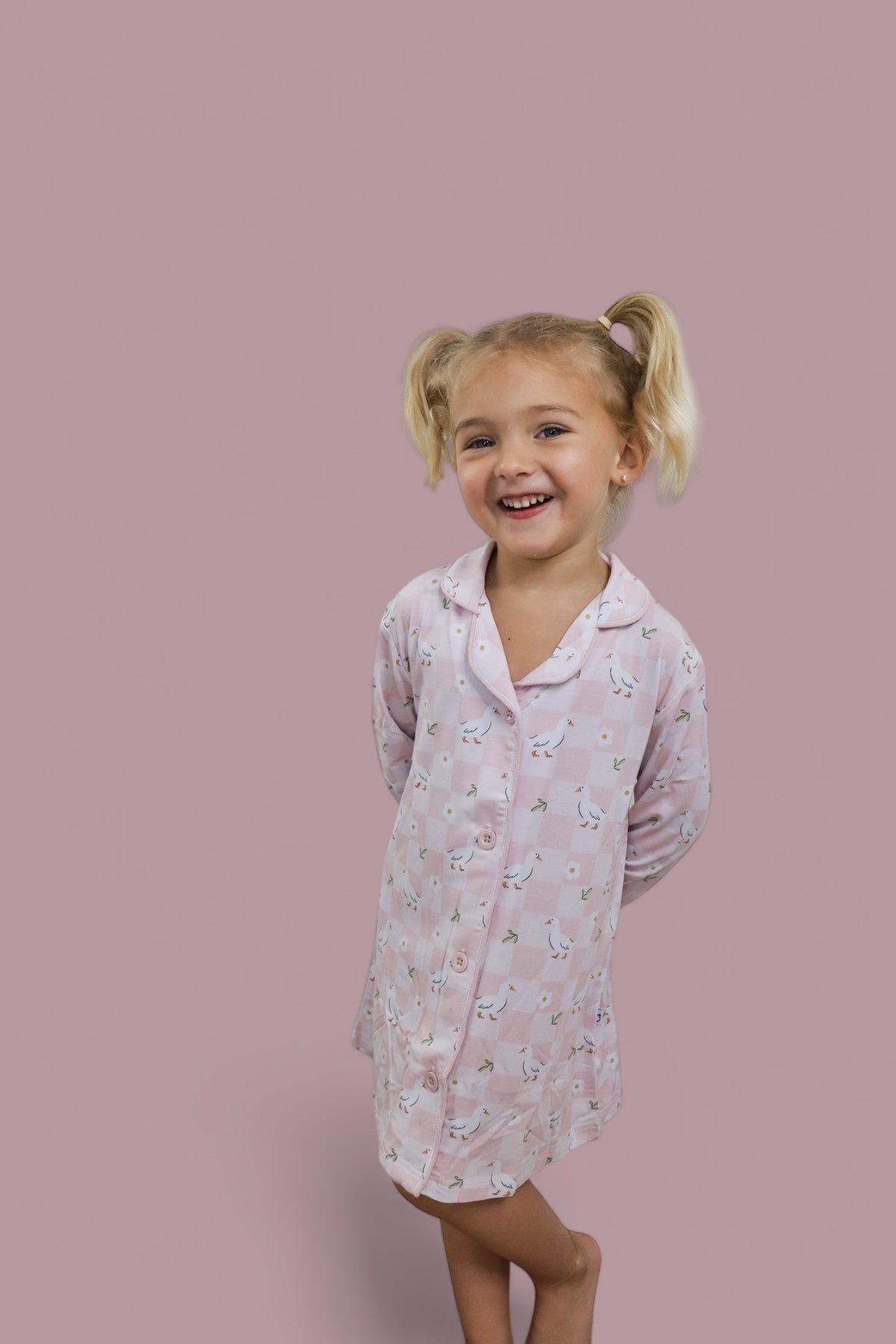 DREAM BIG LITTLE CO EXCLUSIVE DUCKS AND DAISIES GIRL'S DREAM GOWNEveretts Place