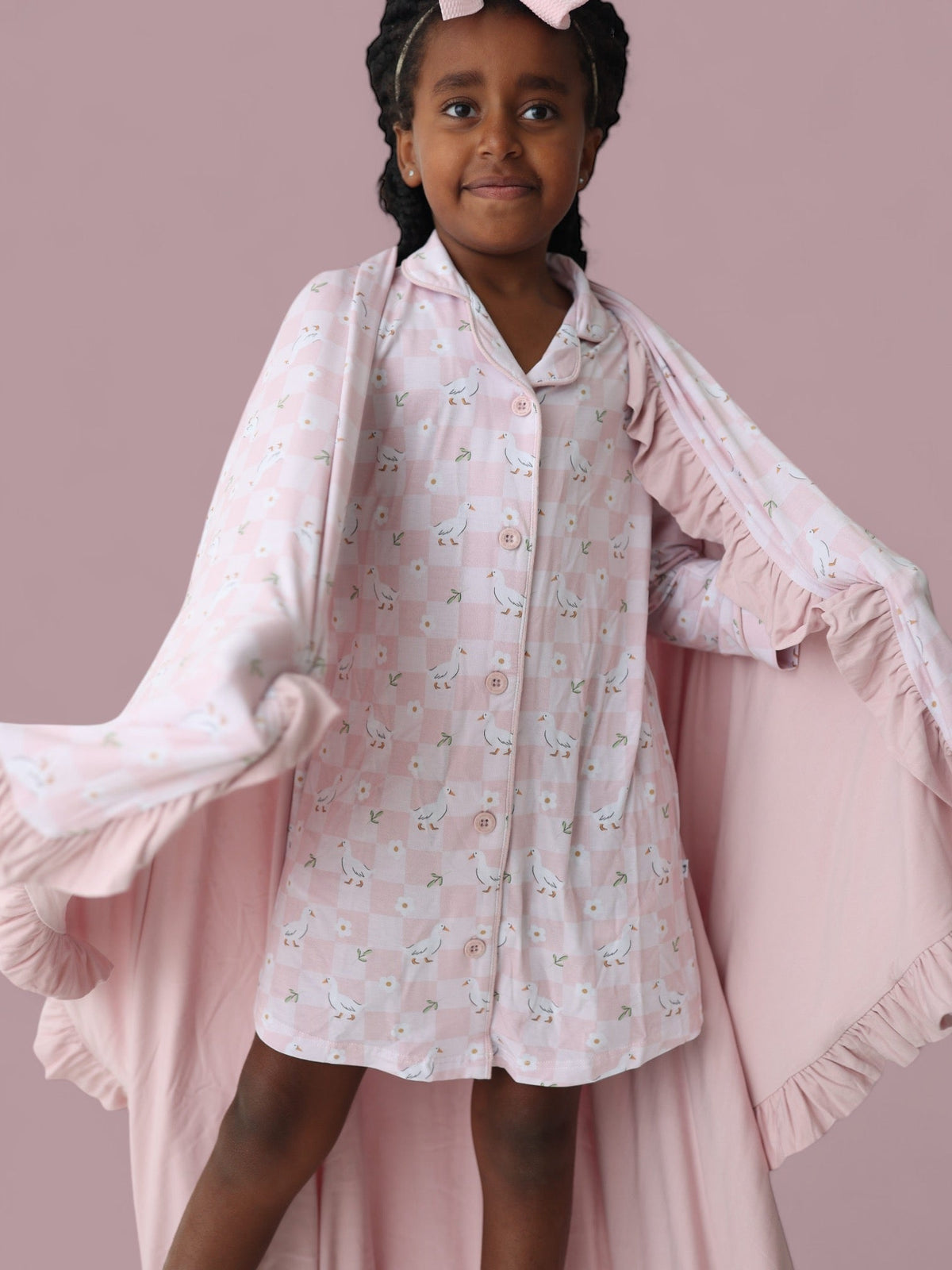 DREAM BIG LITTLE CO EXCLUSIVE DUCKS AND DAISIES GIRL'S DREAM GOWNEveretts Place