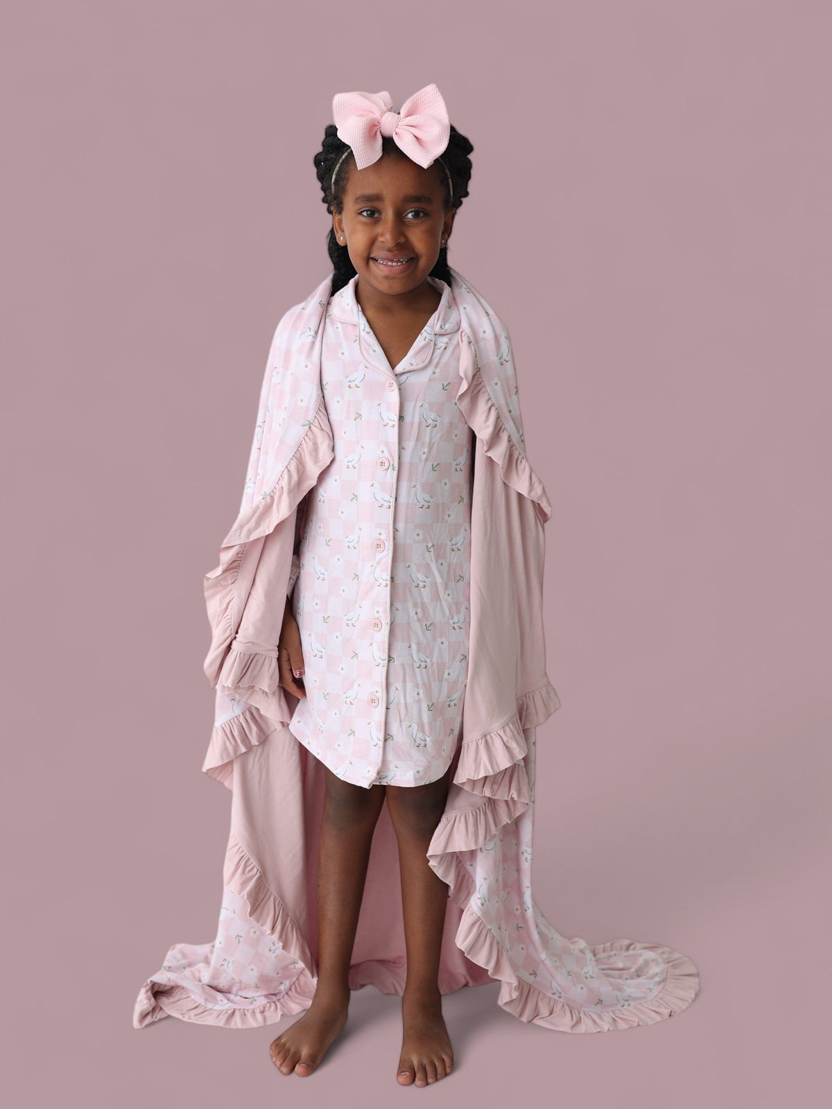 DREAM BIG LITTLE CO EXCLUSIVE DUCKS AND DAISIES GIRL'S DREAM GOWNEveretts Place