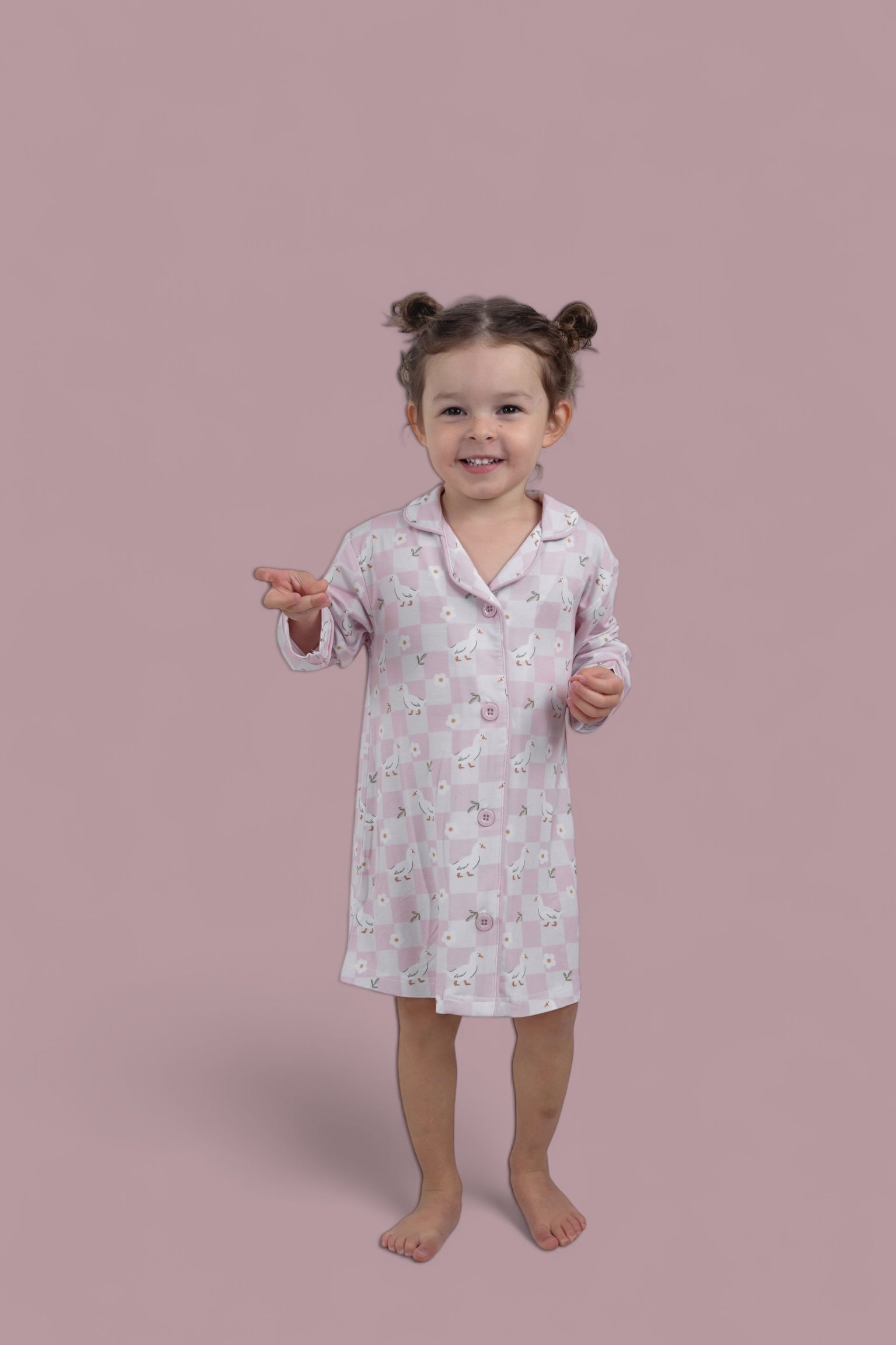 DREAM BIG LITTLE CO EXCLUSIVE DUCKS AND DAISIES GIRL'S DREAM GOWNEveretts Place