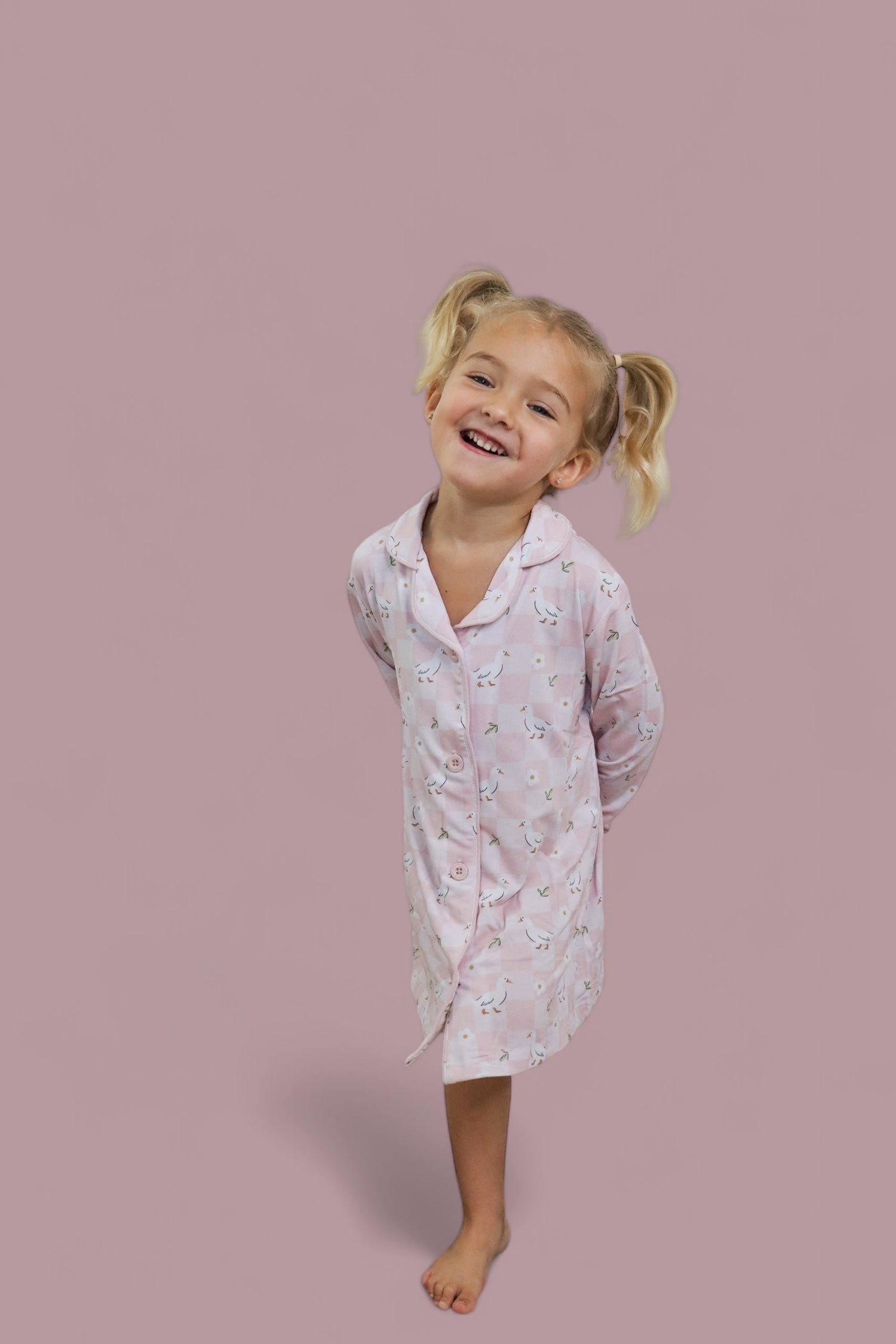 DREAM BIG LITTLE CO EXCLUSIVE DUCKS AND DAISIES GIRL'S DREAM GOWNEveretts Place
