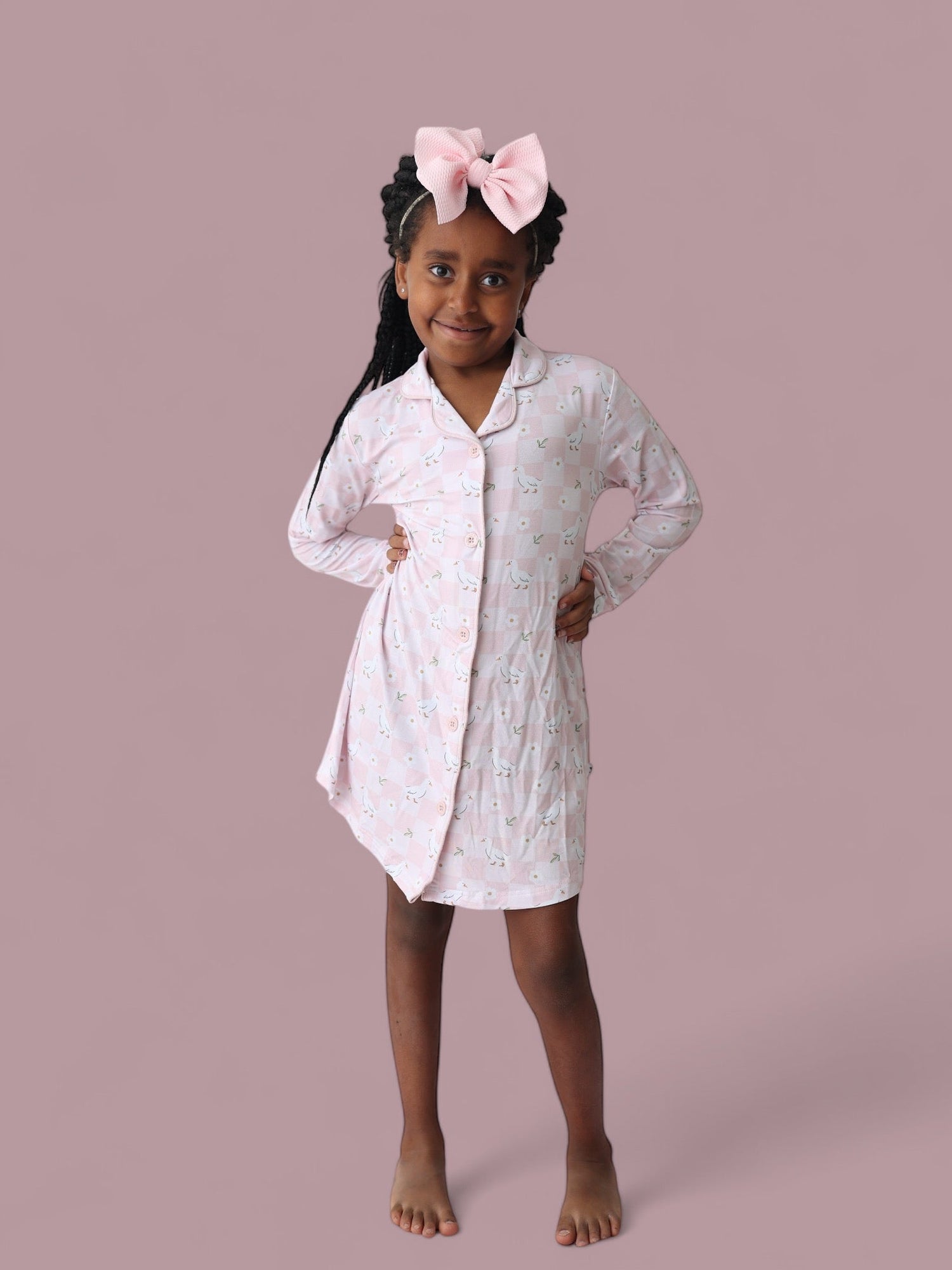 DREAM BIG LITTLE CO EXCLUSIVE DUCKS AND DAISIES GIRL'S DREAM GOWNEveretts Place