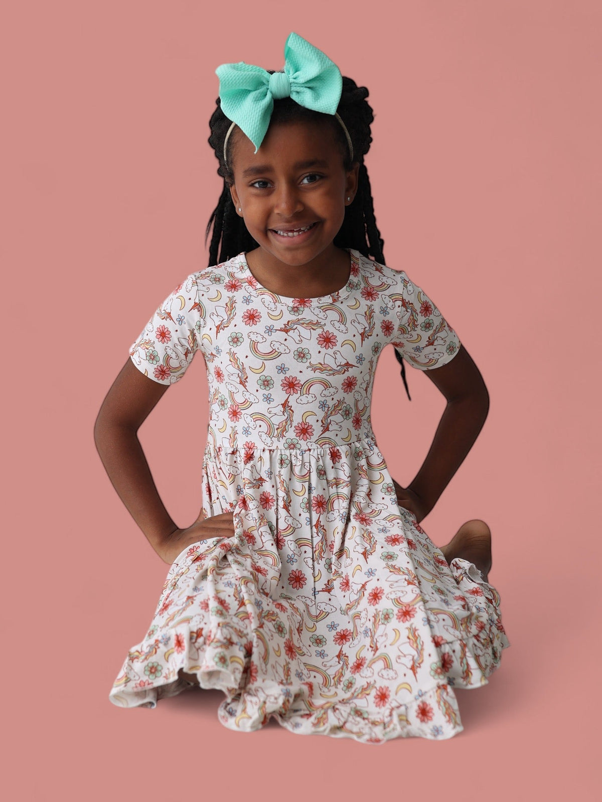DREAM BIG LITTLE CO EXCLUSIVE ENCHANTED DREAMS DREAM RUFFLE DRESSEveretts Place