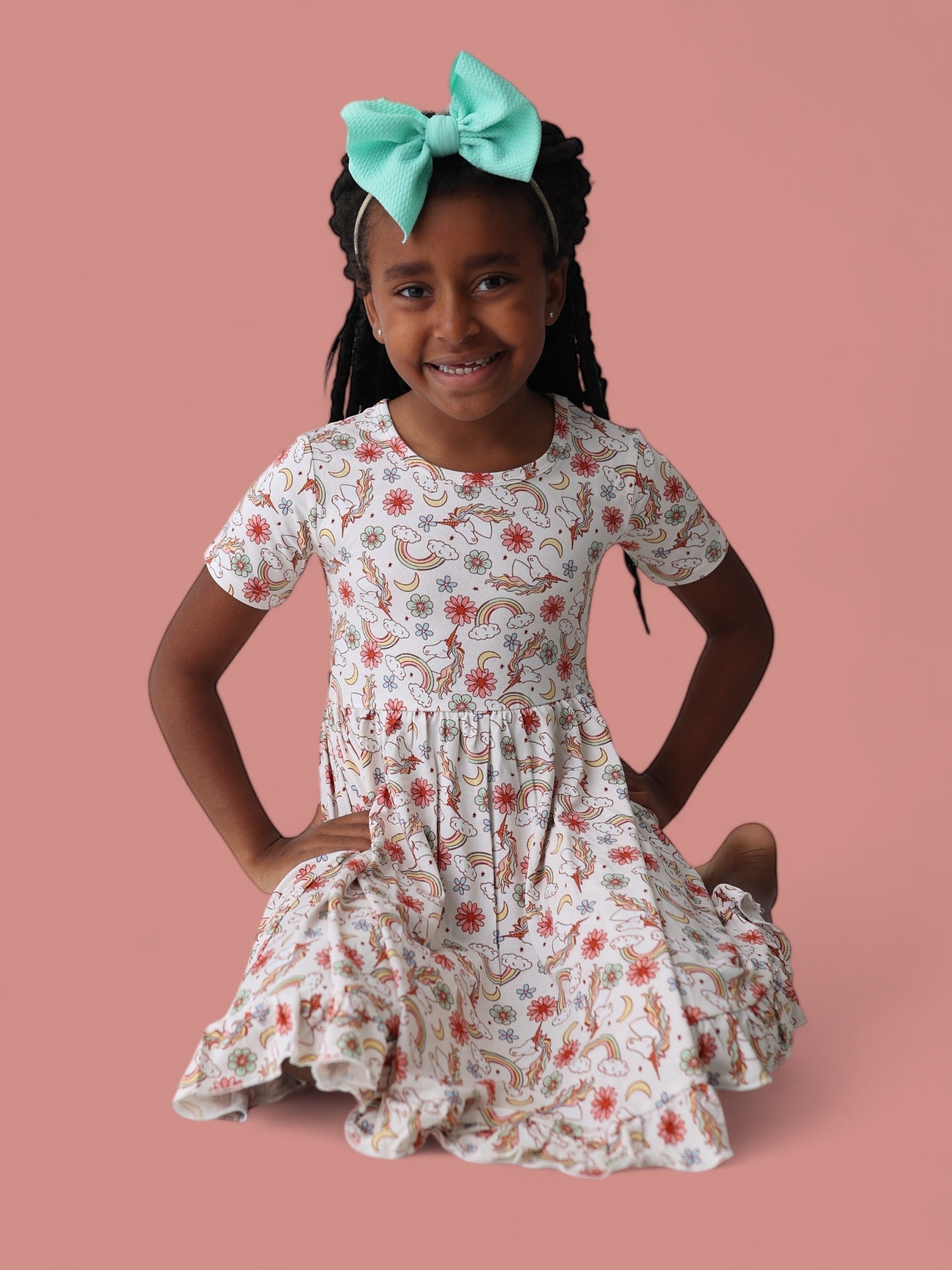 DREAM BIG LITTLE CO EXCLUSIVE ENCHANTED DREAMS DREAM RUFFLE DRESSEveretts Place