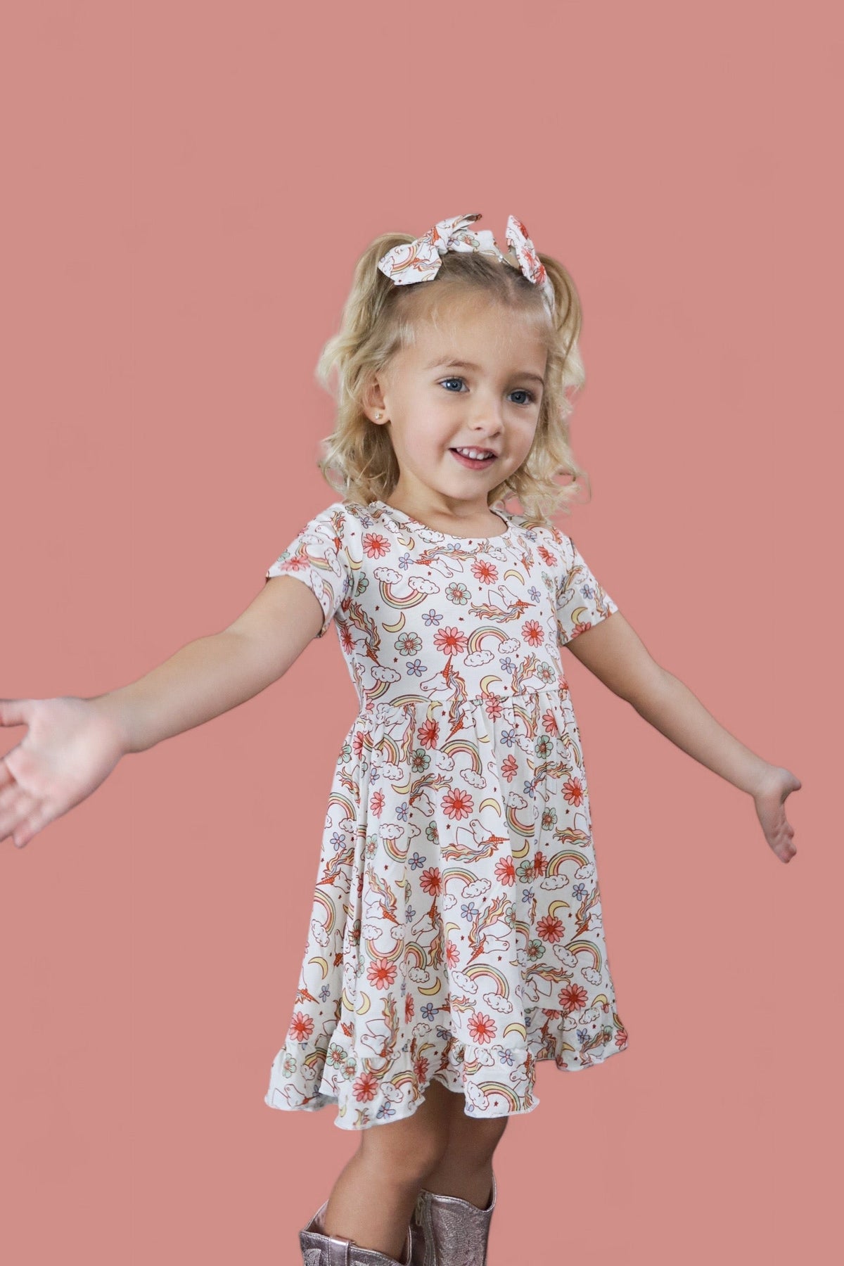 DREAM BIG LITTLE CO EXCLUSIVE ENCHANTED DREAMS DREAM RUFFLE DRESSEveretts Place