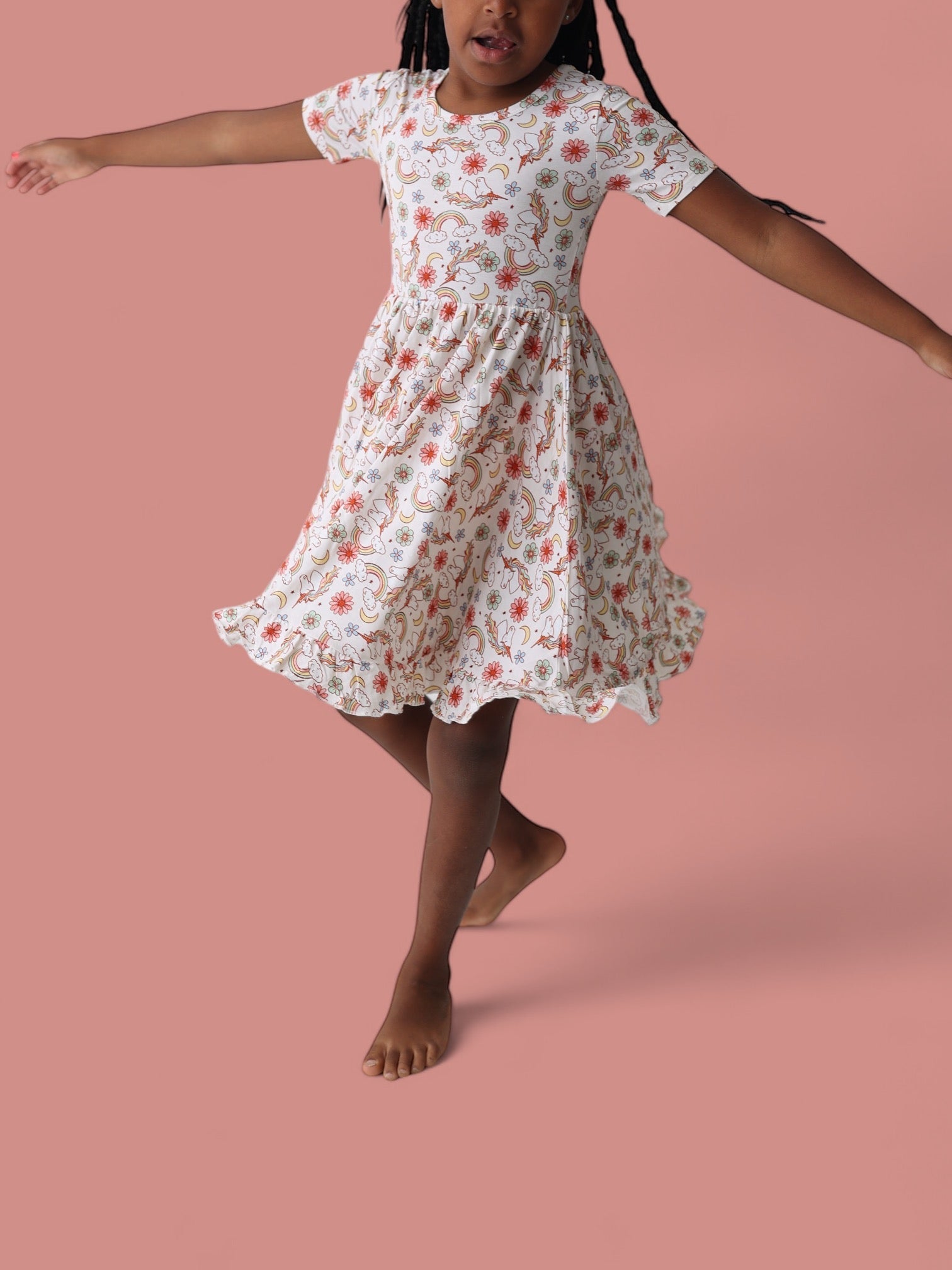 DREAM BIG LITTLE CO EXCLUSIVE ENCHANTED DREAMS DREAM RUFFLE DRESSEveretts Place
