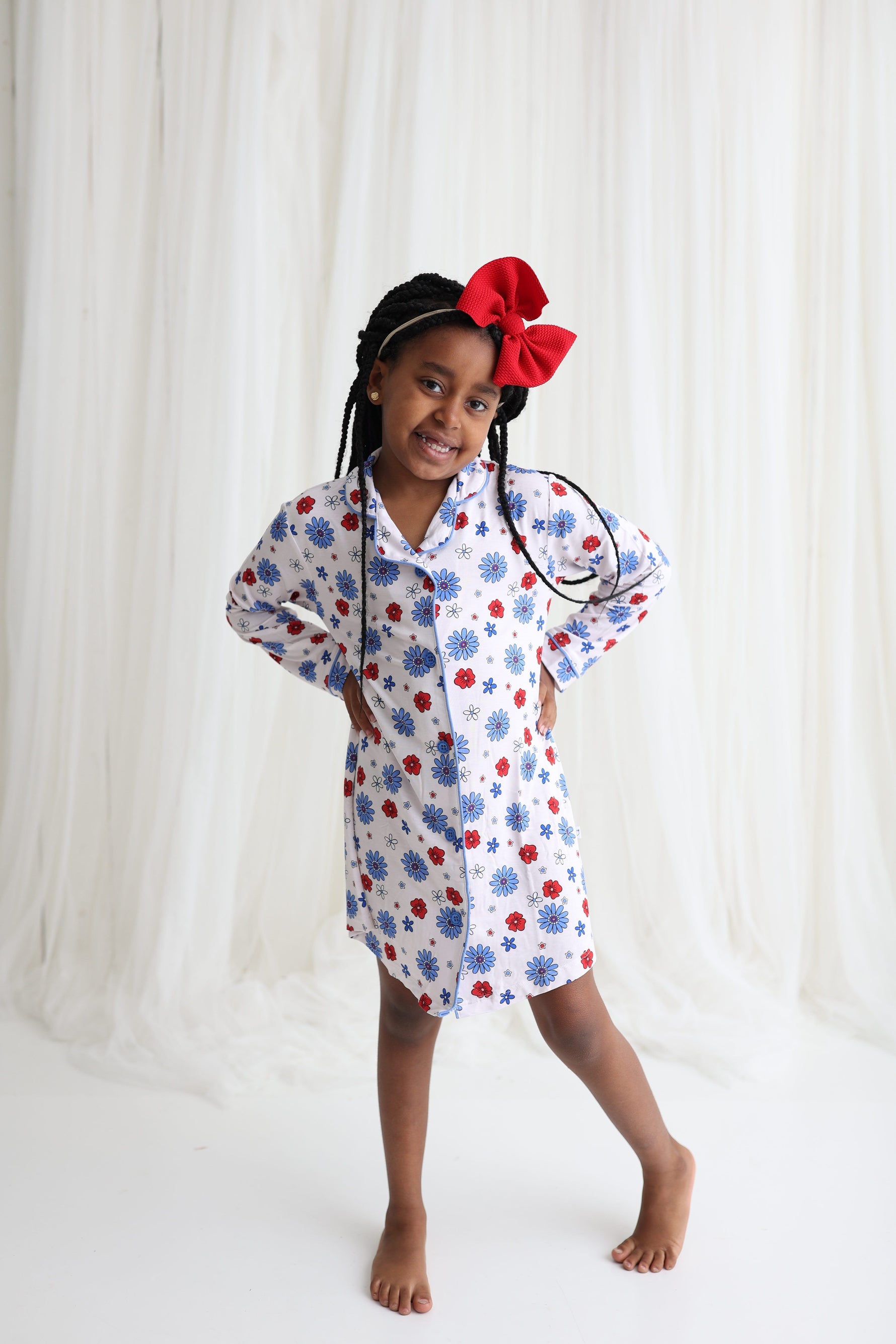 DREAM BIG LITTLE CO EXCLUSIVE FREEDOM BLOOMS GIRL'S DREAM GOWNEveretts Place