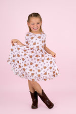 DREAM BIG LITTLE CO EXCLUSIVE HIGHLAND CUTIE DREAM RUFFLE DRESSEveretts Place