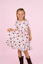 DREAM BIG LITTLE CO EXCLUSIVE HIGHLAND CUTIE DREAM RUFFLE DRESSEveretts Place